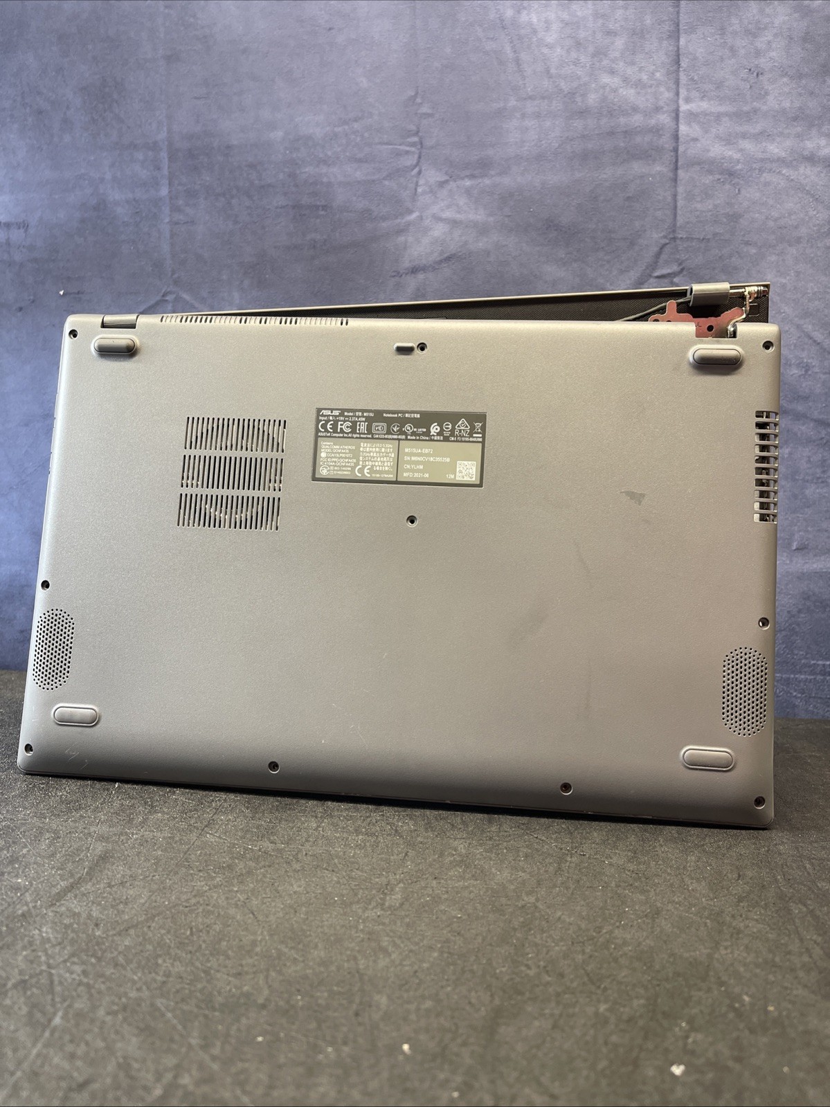 ASUS Vivobook M515UA Tested LCD Screen w/ Chassis & Battery – No Motherboard