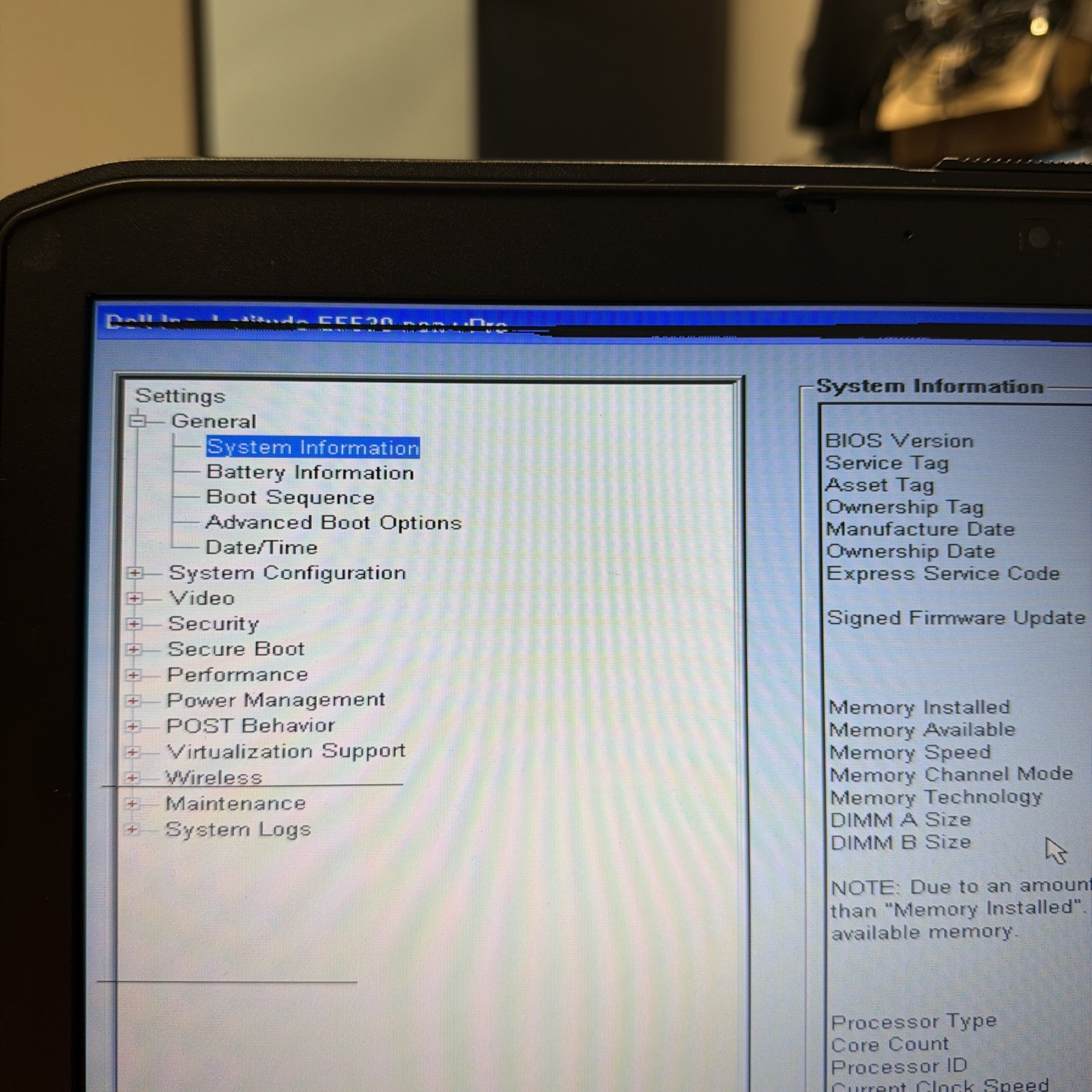 Dell Latitude E5530 Intel Core i5-3230M 2.60GHz 4GB RAM No HDD – Parts