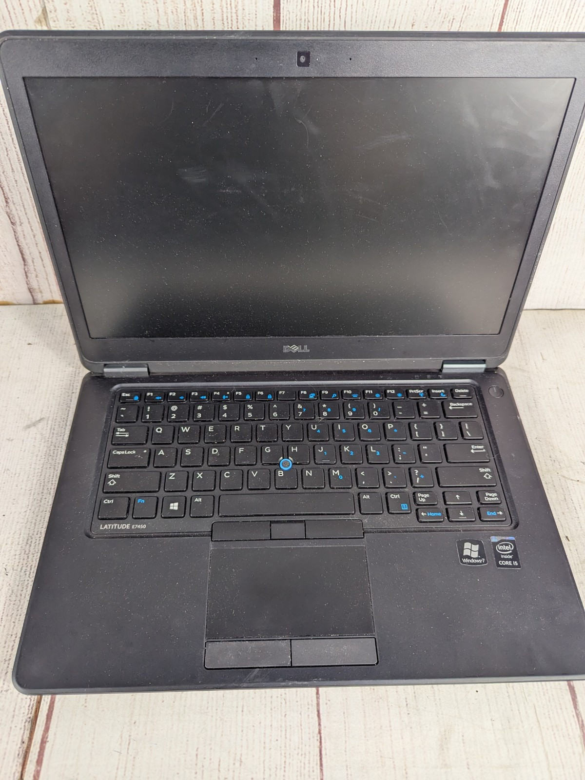 NO BATTERY – Dell Latitude E7450 i5-5200u, 16 GB RAM – 500GB HDD Windows 10 Pro