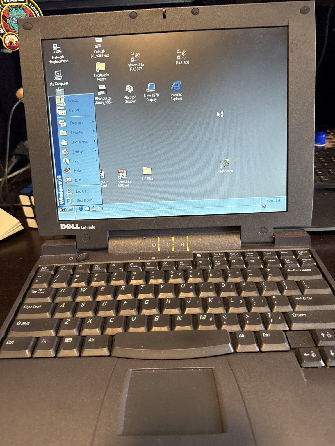 Dell Latitude CPi D233ST Windows 98 DOS Gaming Pentium II Laptop Charger