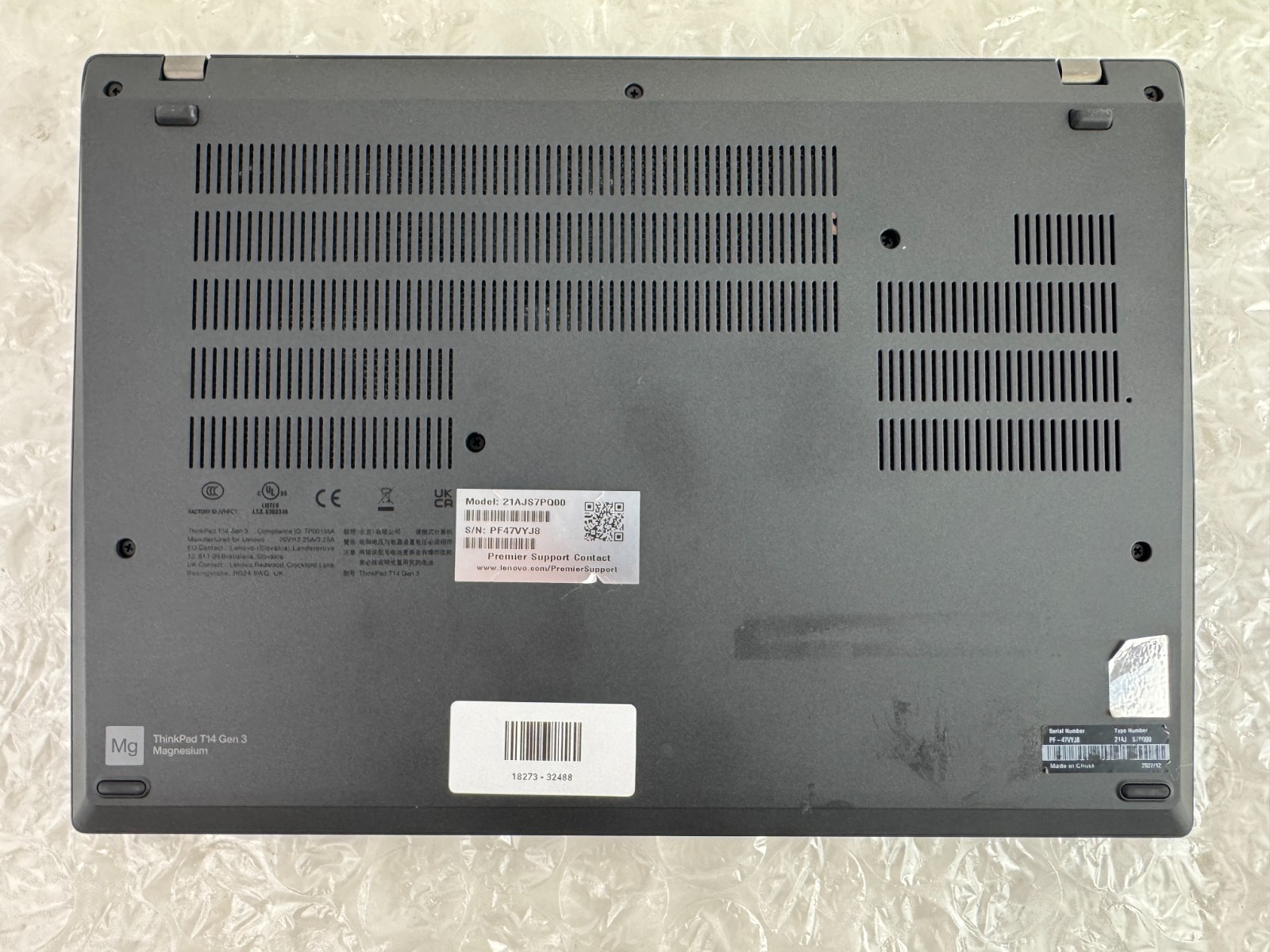 Lenovo ThinkPad T14 Gen 3 i7-1265U 16GB 512GB SSD 14″ FHD+ Win 11 Pro