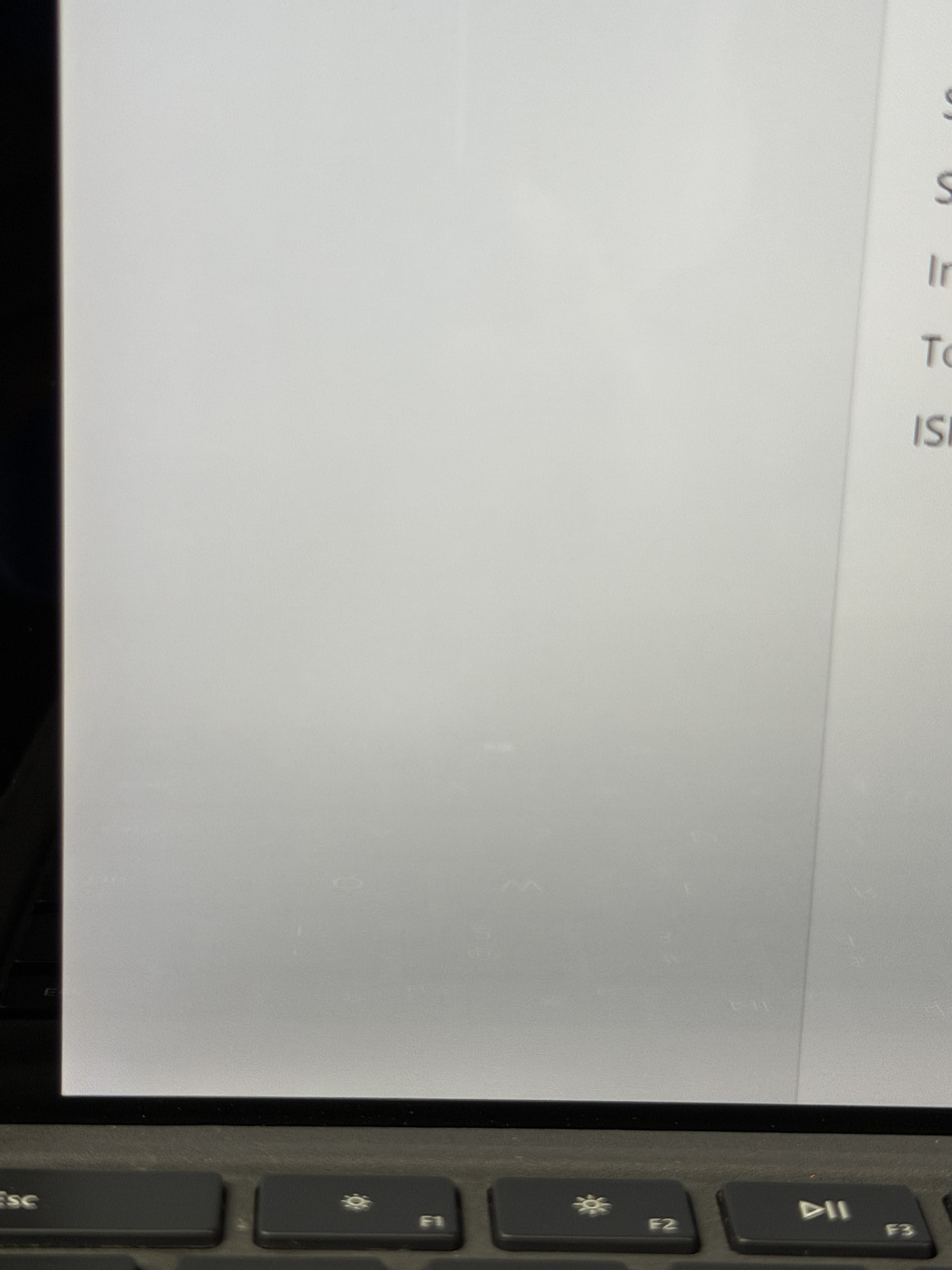 Microsoft Surface Pro 12.3in m3-7Y30 4GB 128GB NO OS READ