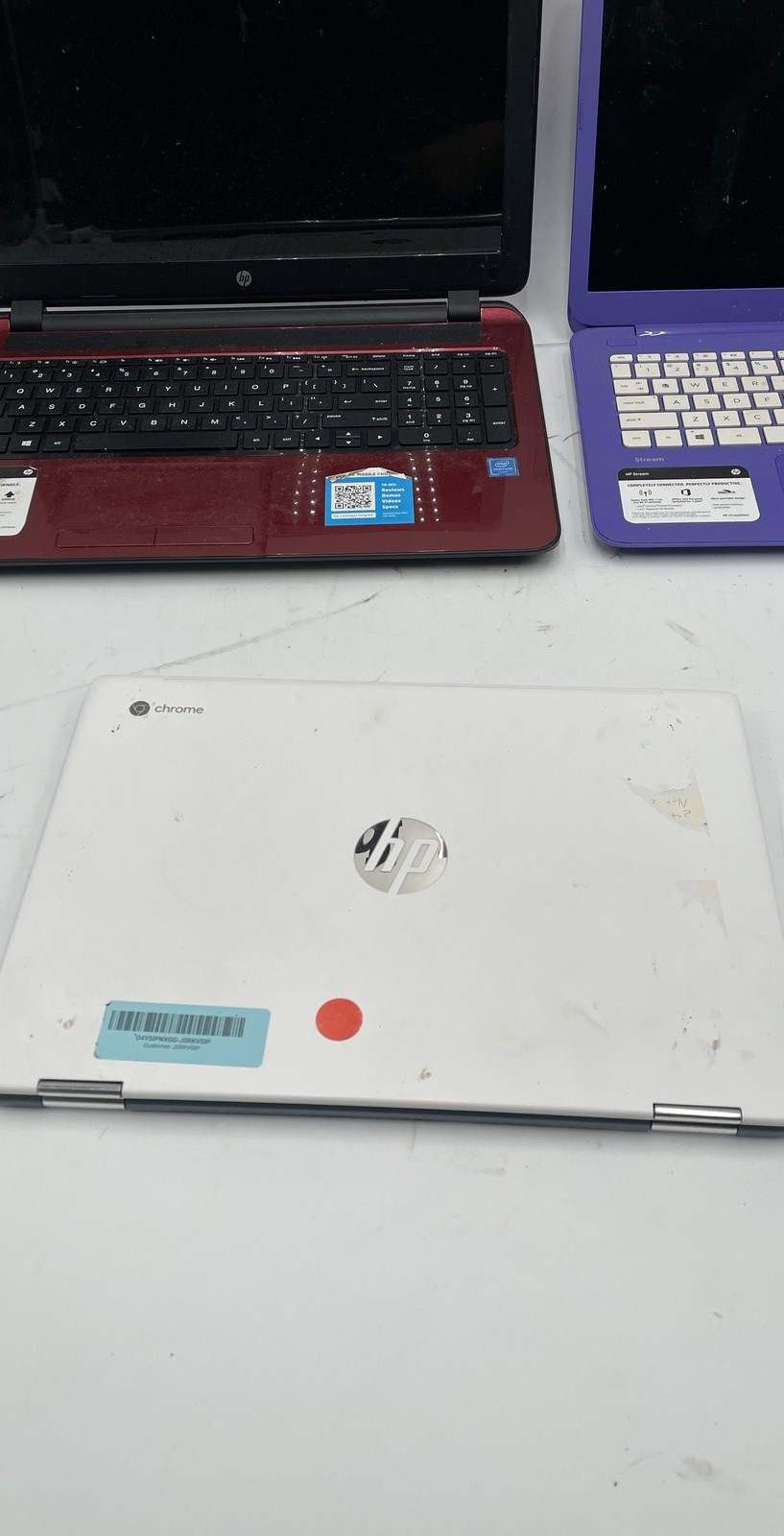 HP Laptops Chromebook x360 14-da0011dx 15-f272wm 14-ax020wm For Parts Lot Of 3