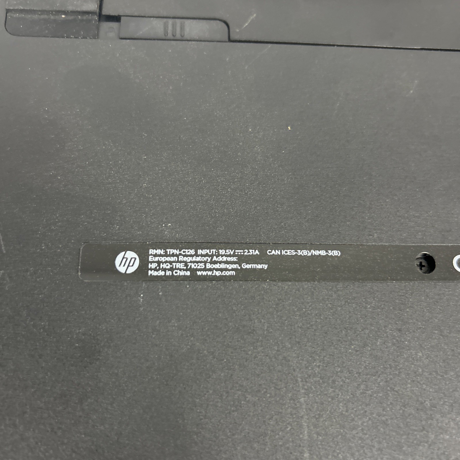 HP 15-af152n AMD A8-7410 2.20GHz 8GB RAM 1TB Hard Drive Bad Battery