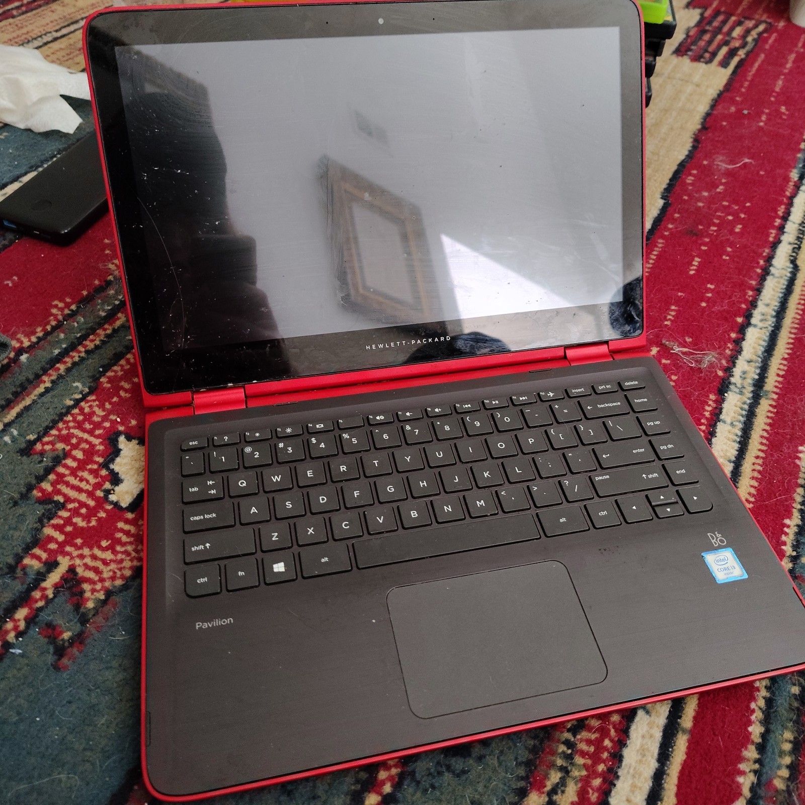 READ HP Pavilion x360 11m-ad013dx Windows 10 Laptop Pentium N4200 READ BELOW