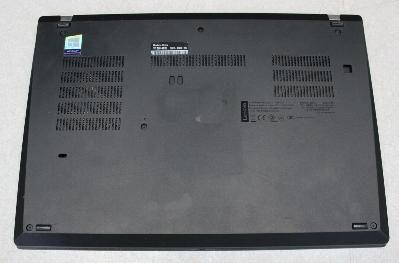 Lenovo Thinkpad P43s I7-8565U 256GB NvME 16GB DDR NVIDIA Quadro P520 Win11Pro