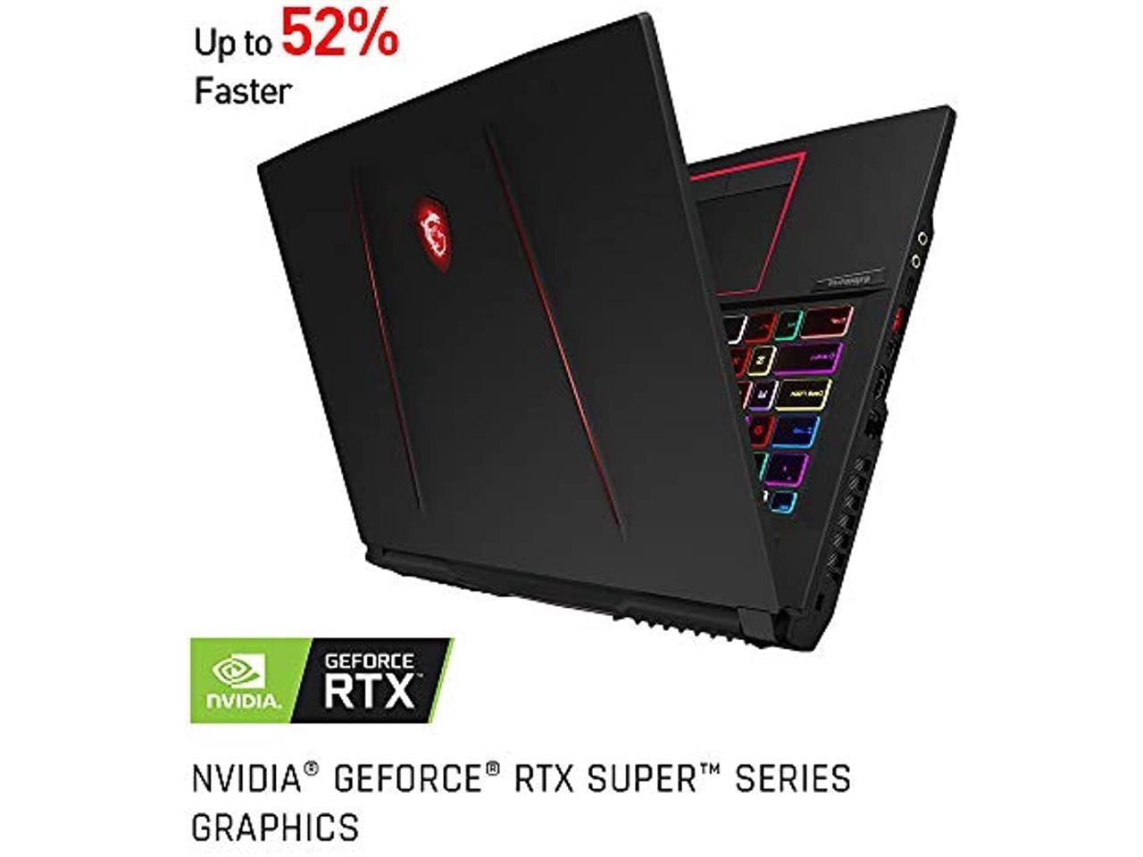 MSI GE75 Raider 10SFS-225 17.3″ 300Hz 3ms Gaming Laptop Intel Core i9-10980HK RT