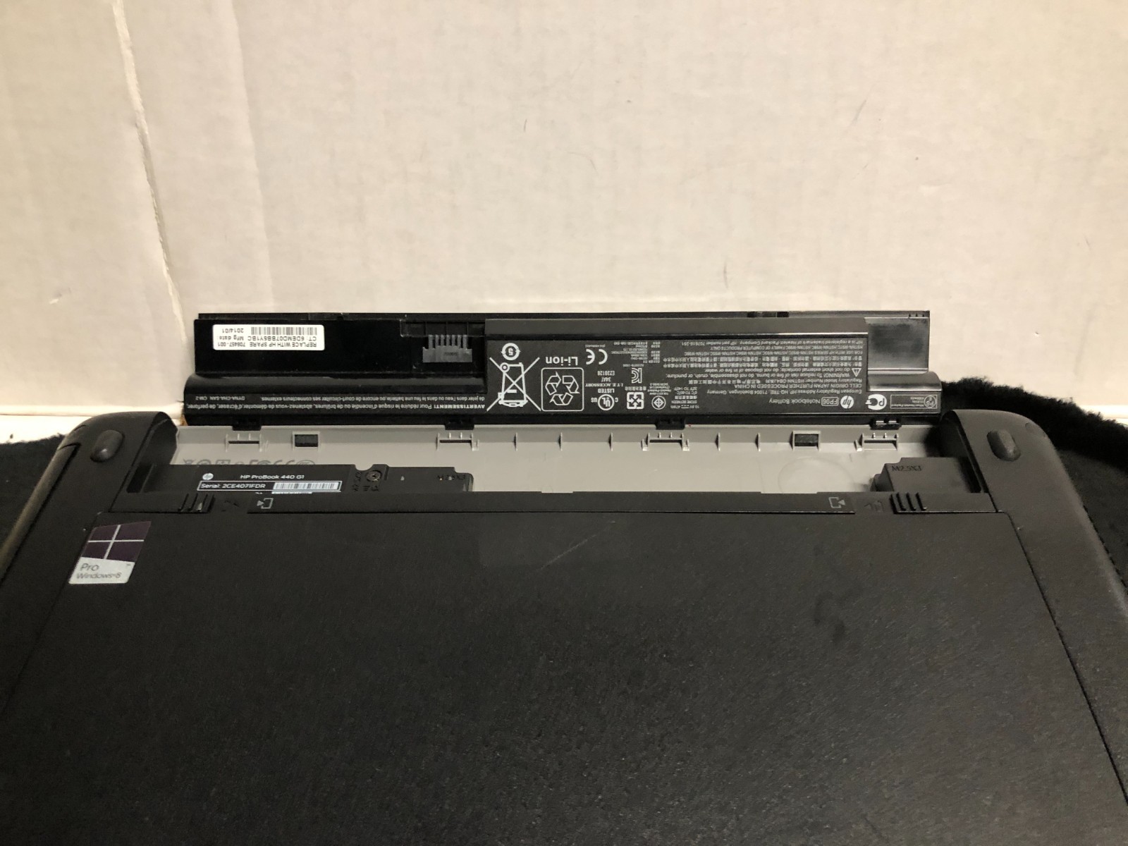 HP ProBook 440 G1 Laptop, Intel Core i3-4000M 2.4GHz