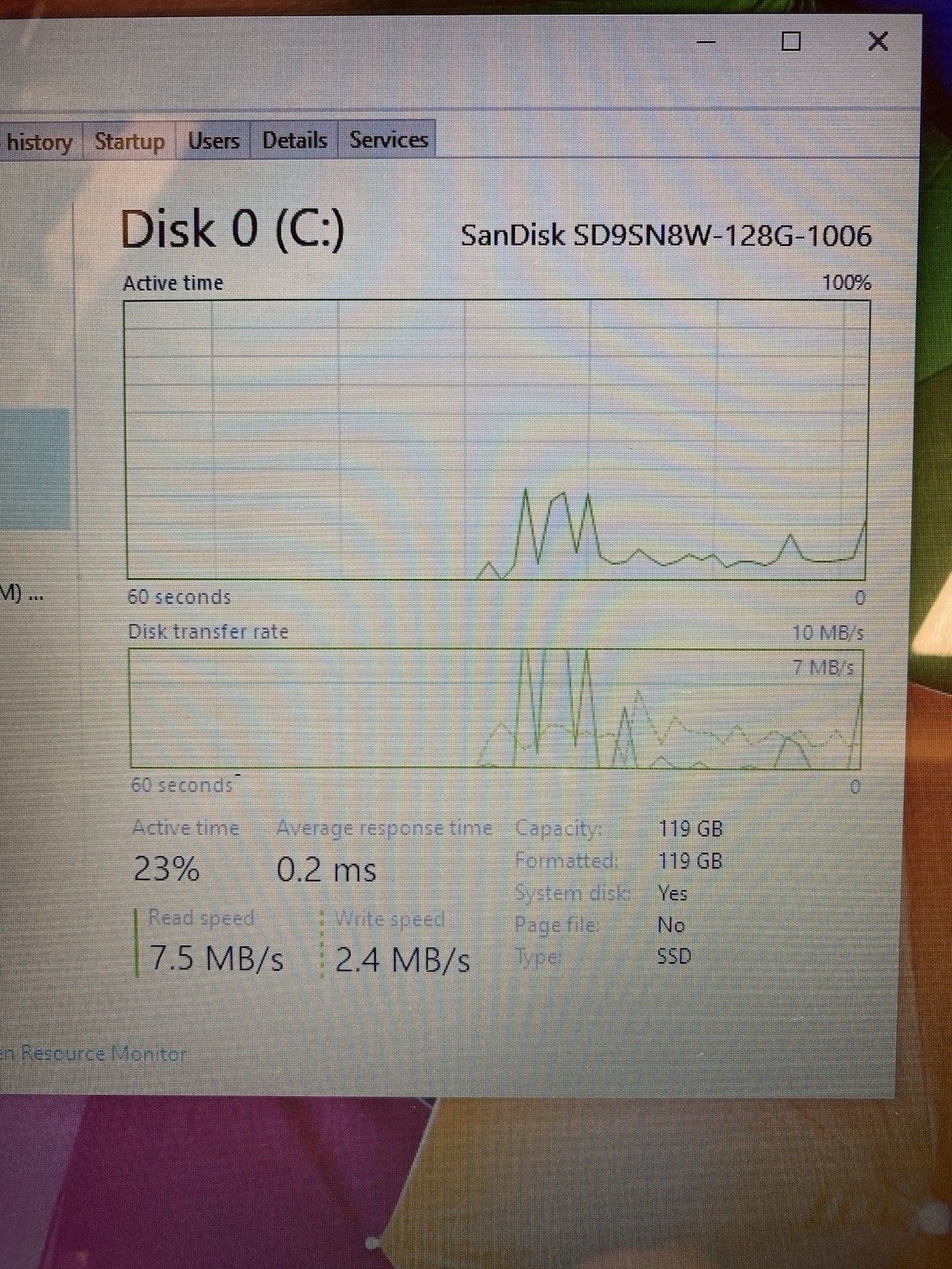 HP 15-DB0005DX | AMD RYZEN 5 2500U | 126GB | 8GB | NO CHARGER
