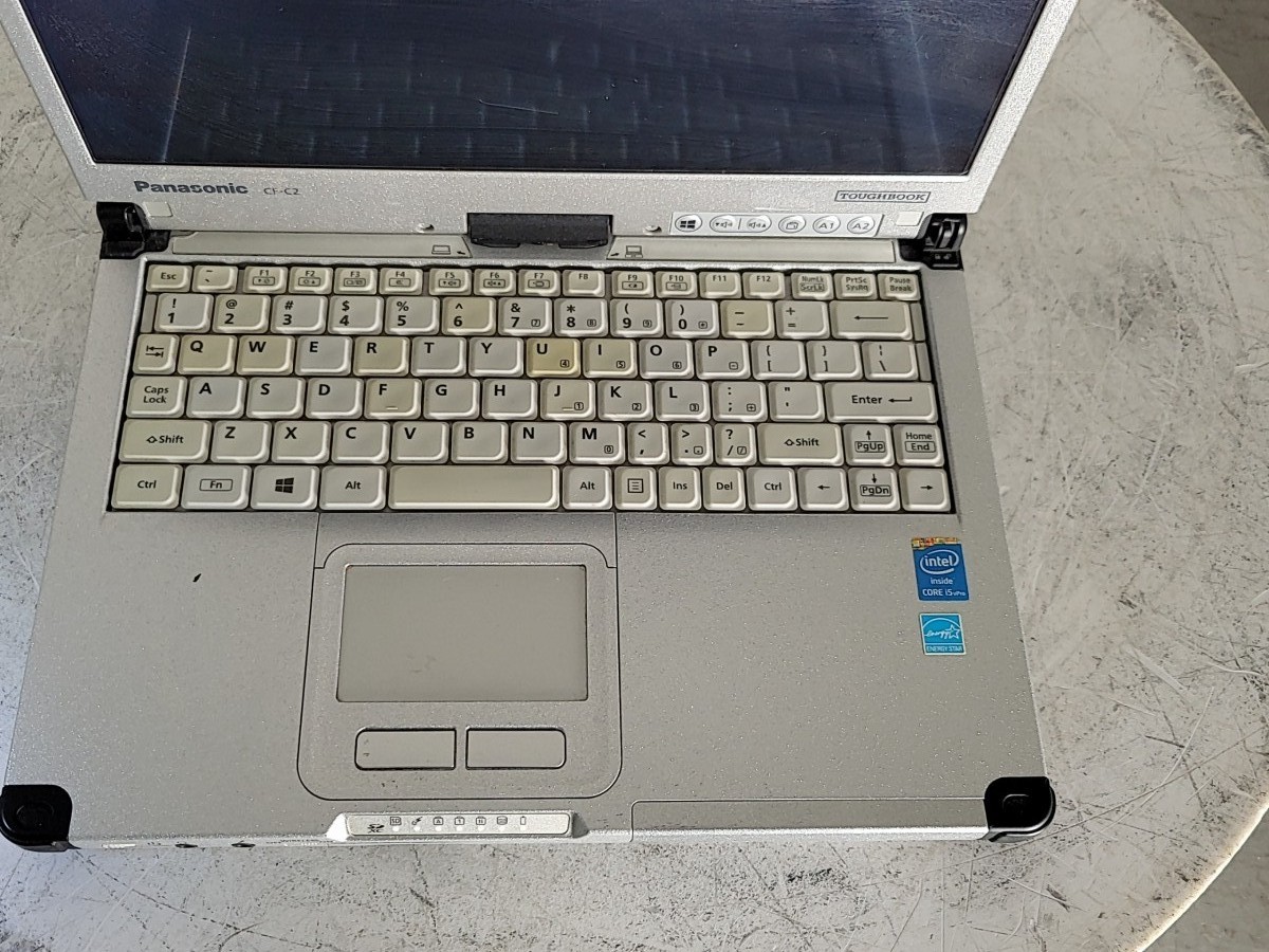 PANASONIC CF-C2 CF-C2CCAZFCM Toughbook PC Intel I5-4300U 8GB 120GB SEE NOTES