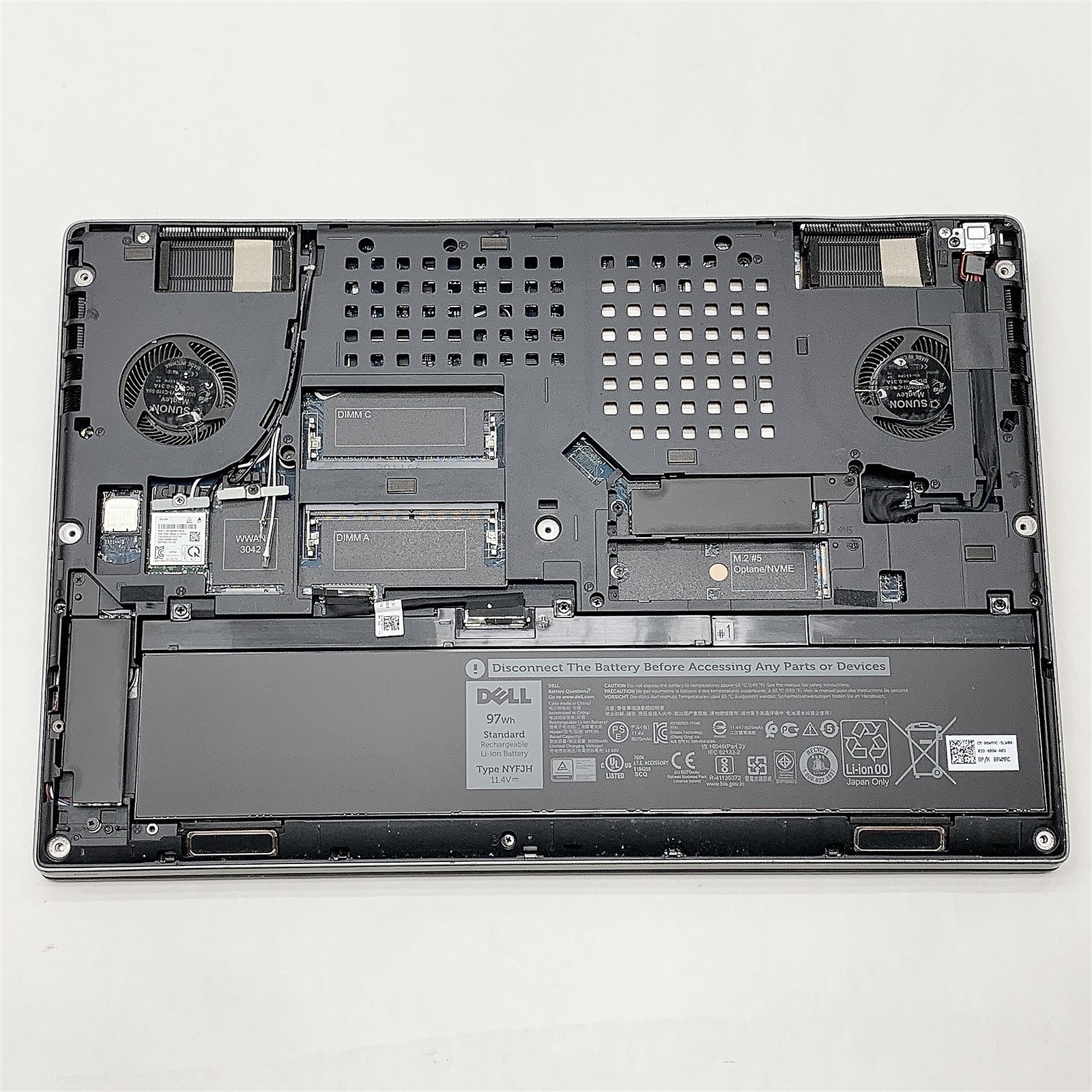 Dell Precision 7540 Laptop Intel Core i7 9850H 2.6GHZ 15.6″ FHD 16GB RAM NO HDD