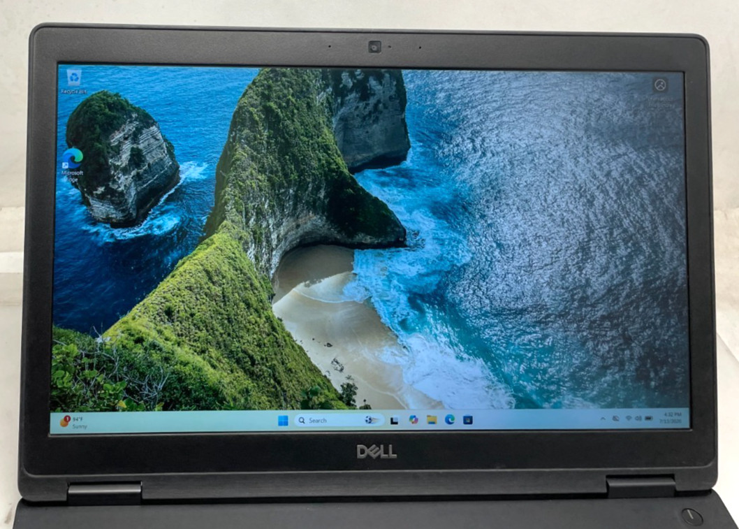 Dell Latitude 5591 15.6″ i7-8850H 8gb Ram 256gb SSD W11 “Fair” Btry MX 130