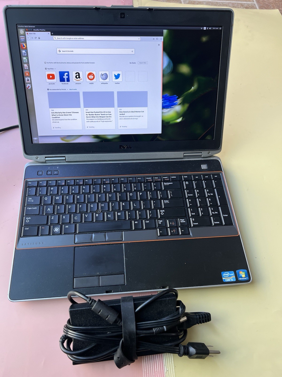 Dell Latitude E6520 Core i5-2540M 4GB RAM 128GB SSD WEBCAM BLUETOOTH 1920X1080