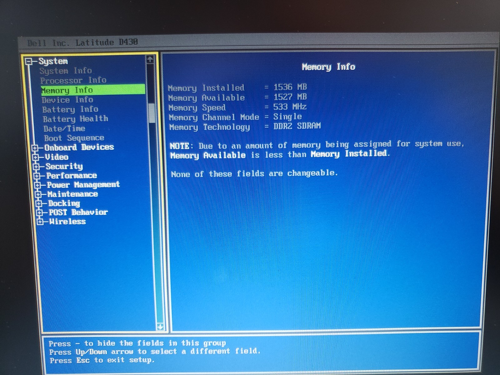 Vintage Dell Latitude D430 Laptop C2D 1.2GHz. 1.5GB 80GB 12″ 1280×800 WinXP