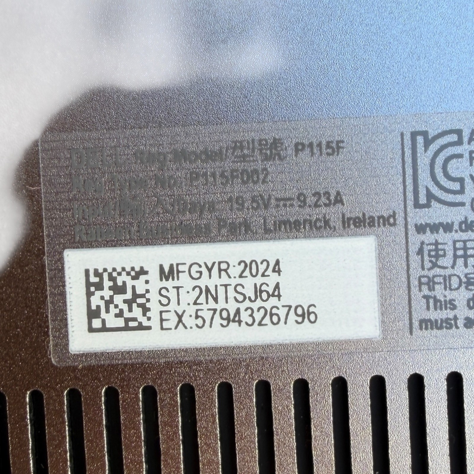 Dell Precision 7780 17” i5-13600HX 16GB RAM 256GB SSD Win11 Pro Laptop