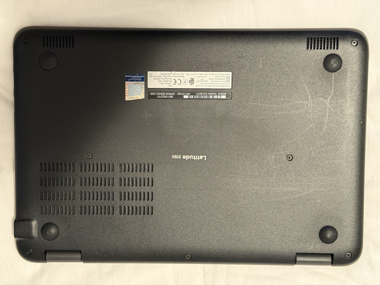 Dell Latitude 3190 11.6” Laptop N4120 4GB 64GB Win11 Pro