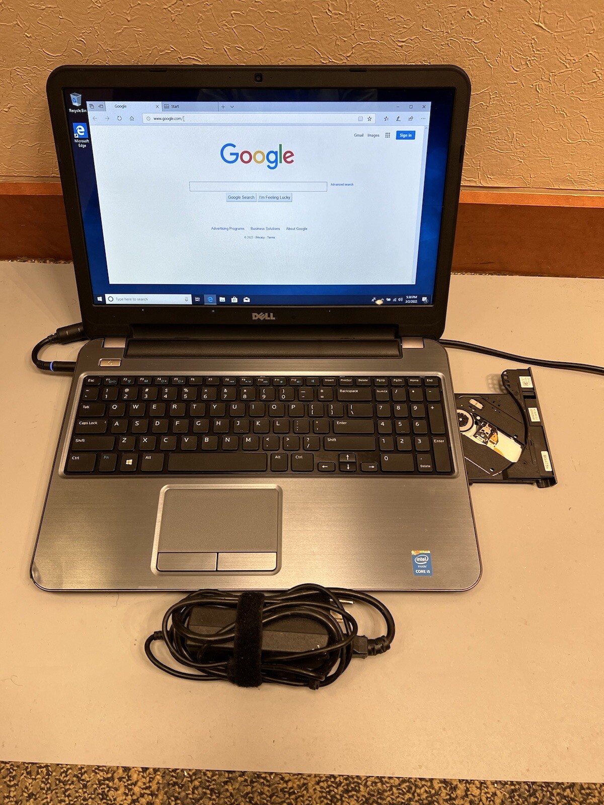 Dell Inspiron 5537 15.6″ Intel Core i5-4200U 4GB RAM 160GB SSD WEBCAM BLUETOOTH