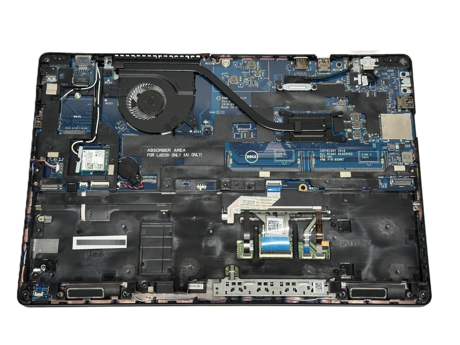 Dell Latitude 5590 i5-8250U | NO RAM, SSD, Battery, AC | ✅BIOS | Component Issue