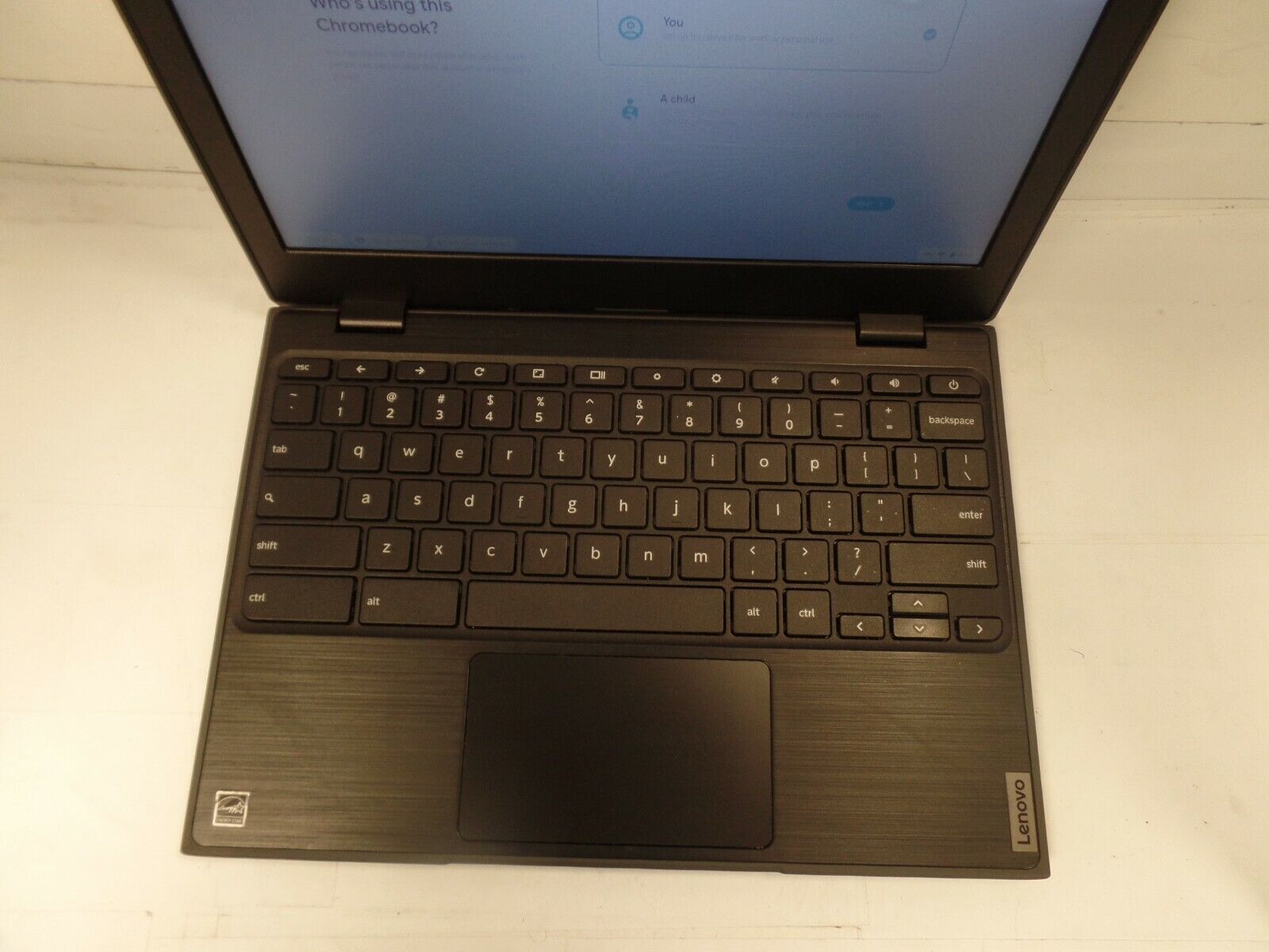 Lenovo 100e 11.6″ Chromebook Kids School Laptop 4GB 32GB USB-C Webcam AS-IS READ
