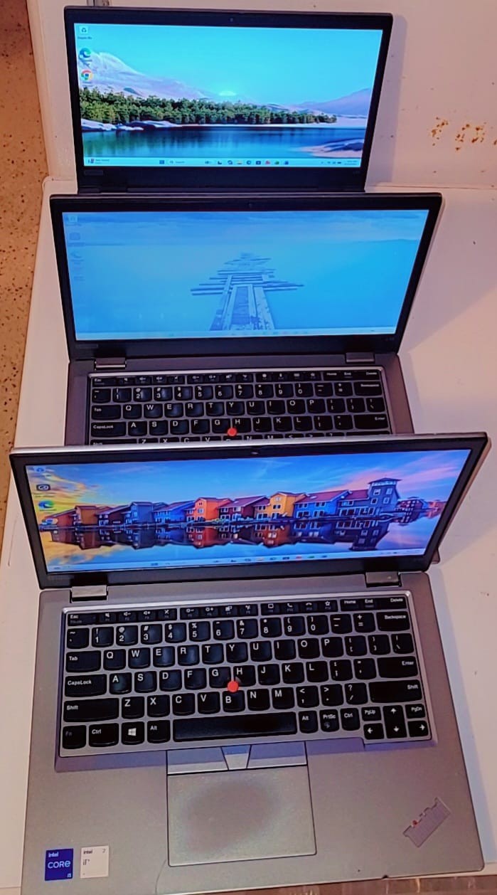 Lot of 3 Lenovo ThinkPad L13 Gen 2 13″ i5-1135G7 8GB 256GB SSD WIN 11P O365