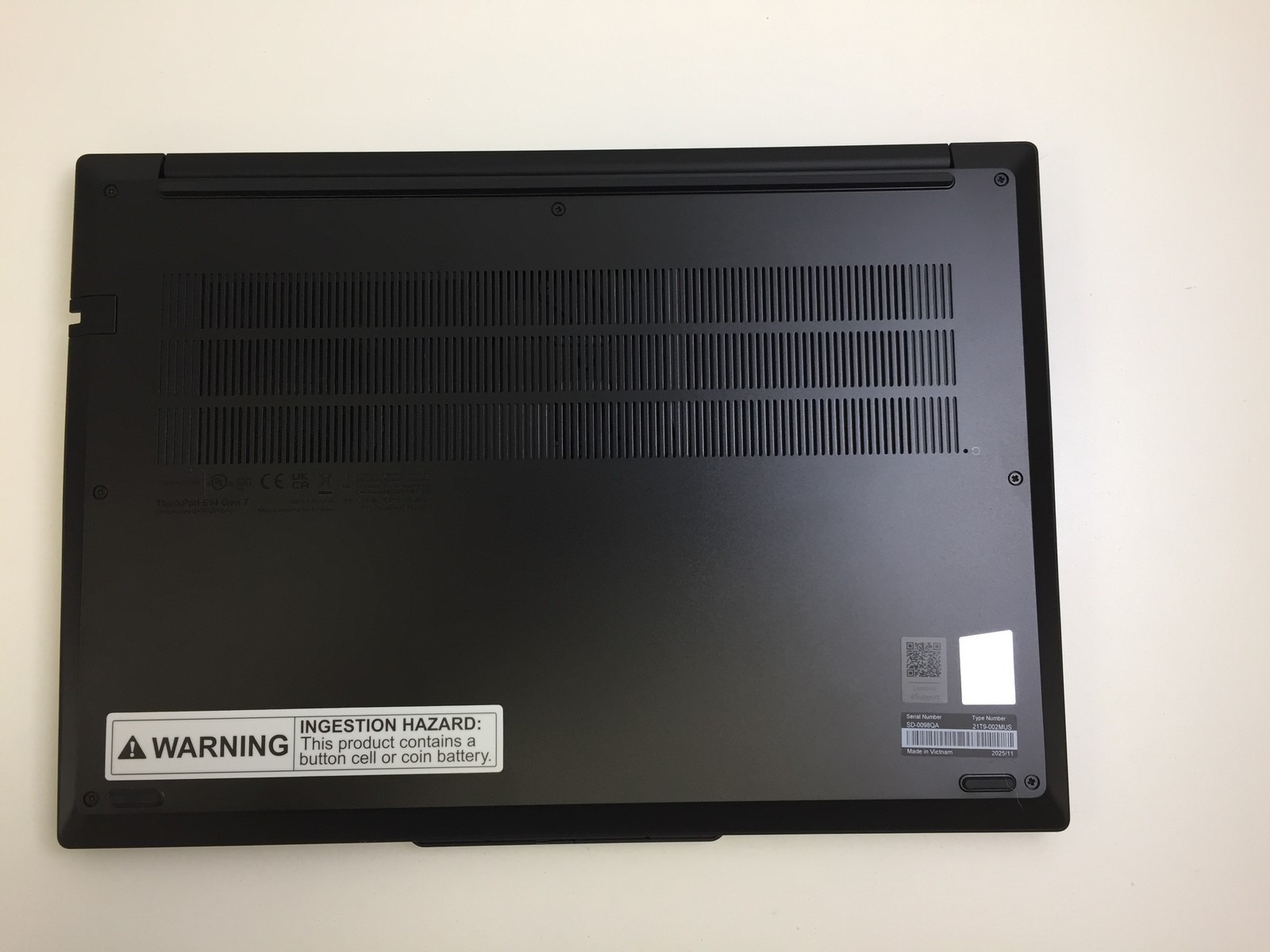 Lenovo ThinkPad E14 Gen 7 (Intel) 21T9002MUS – Intel Core 5 210H 16GB RAM, 512GB