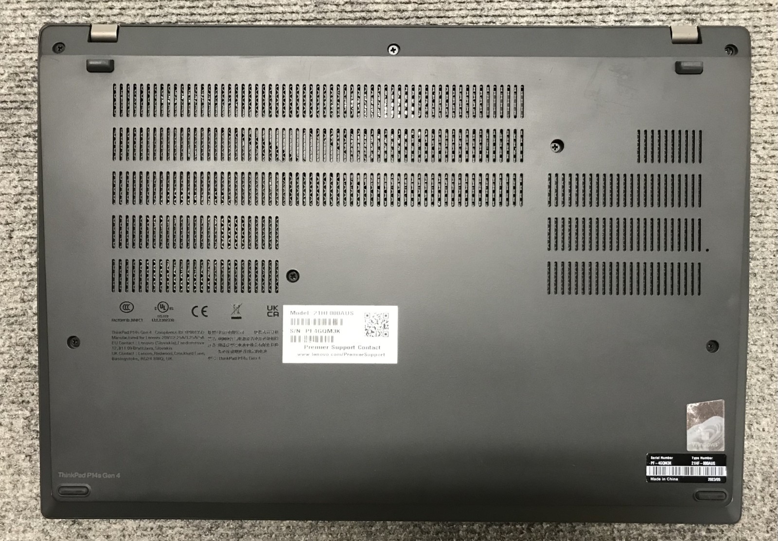 Lenovo P14s Gen 4 14″ Laptop i7-1360P 16GB RAM 512GB NVMe