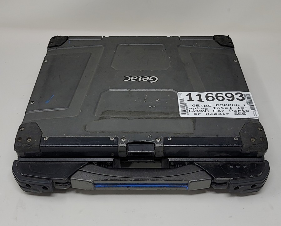GETAC B300G6 Laptop Intel I5-6200U For Parts or Repair SEE NOTES