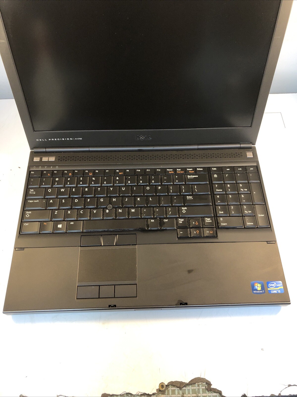 Dell Precision M4700 i5-3360M 2.80GHz CPU 8GB RAM No HDD boot to bios