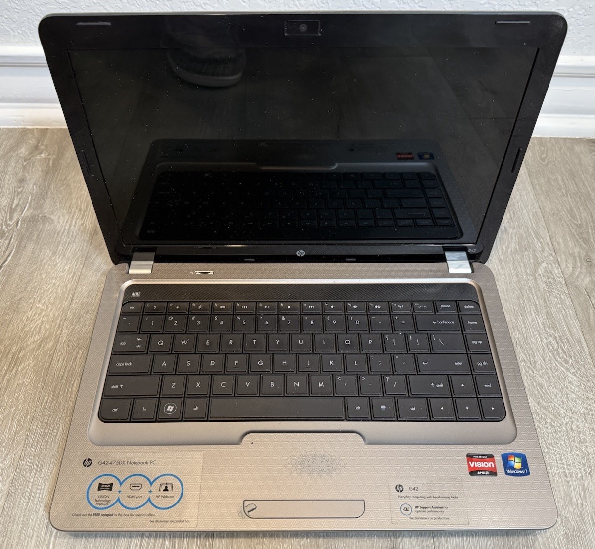 HP G62-407DX Notebook PC – UNTESTED FOR PARTS