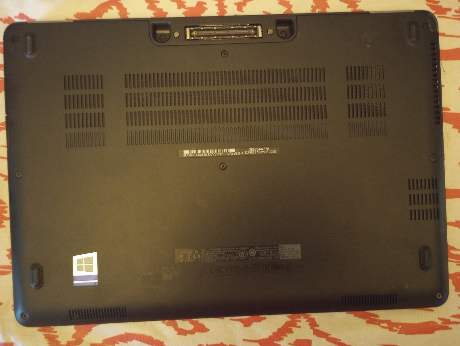 Working! Dell Latitude E7270 12.5” i7-6600U 16GB SSD 128GB AC Adaptor Free Ship