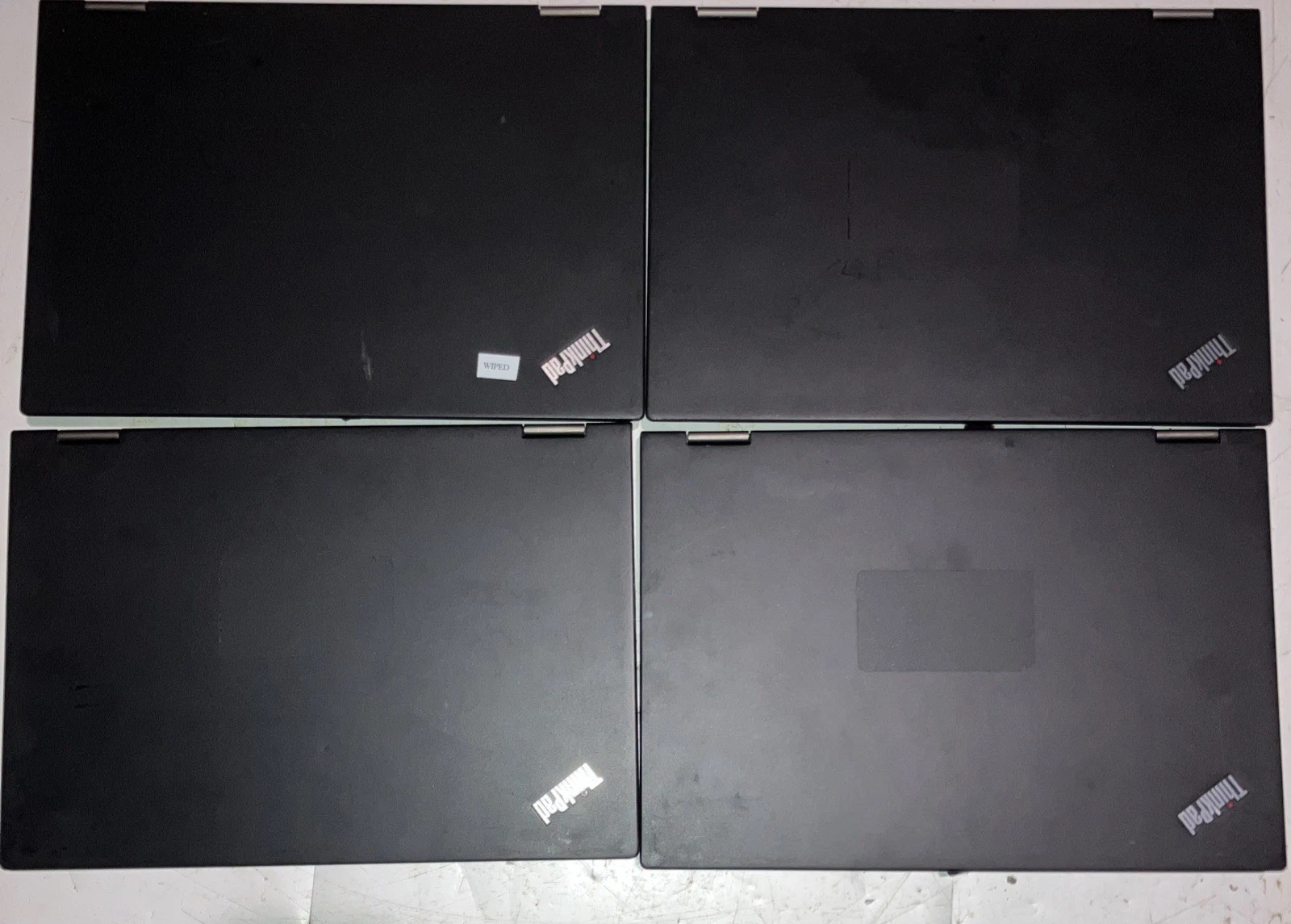 LOT OF 4 Lenovo X13 Yoga Gen 1 Intel Core i7-10510U 16GB Ram (BAD SCREENS)