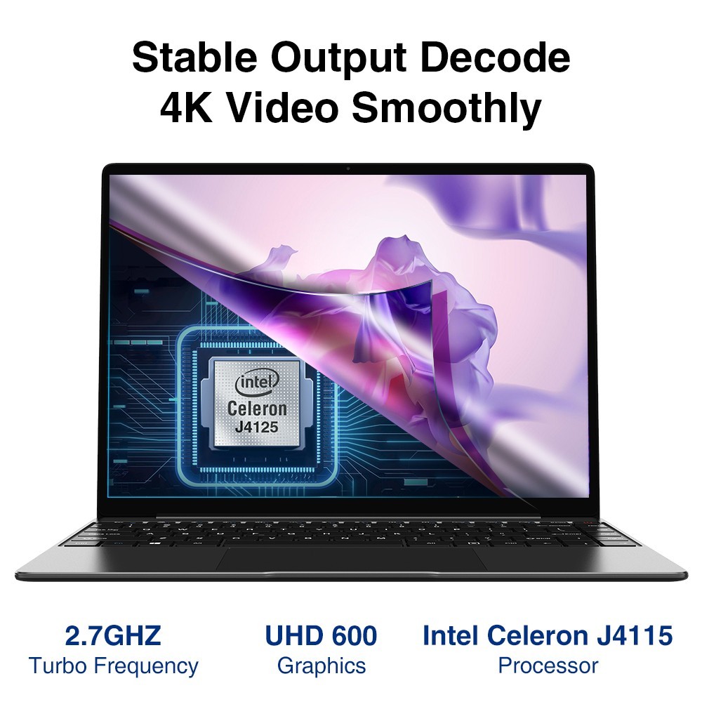 CHUWI GemiBook Pro 14.1″ Intel J4125, 12/16GB RAM 512GB SSD, Windows Laptop
