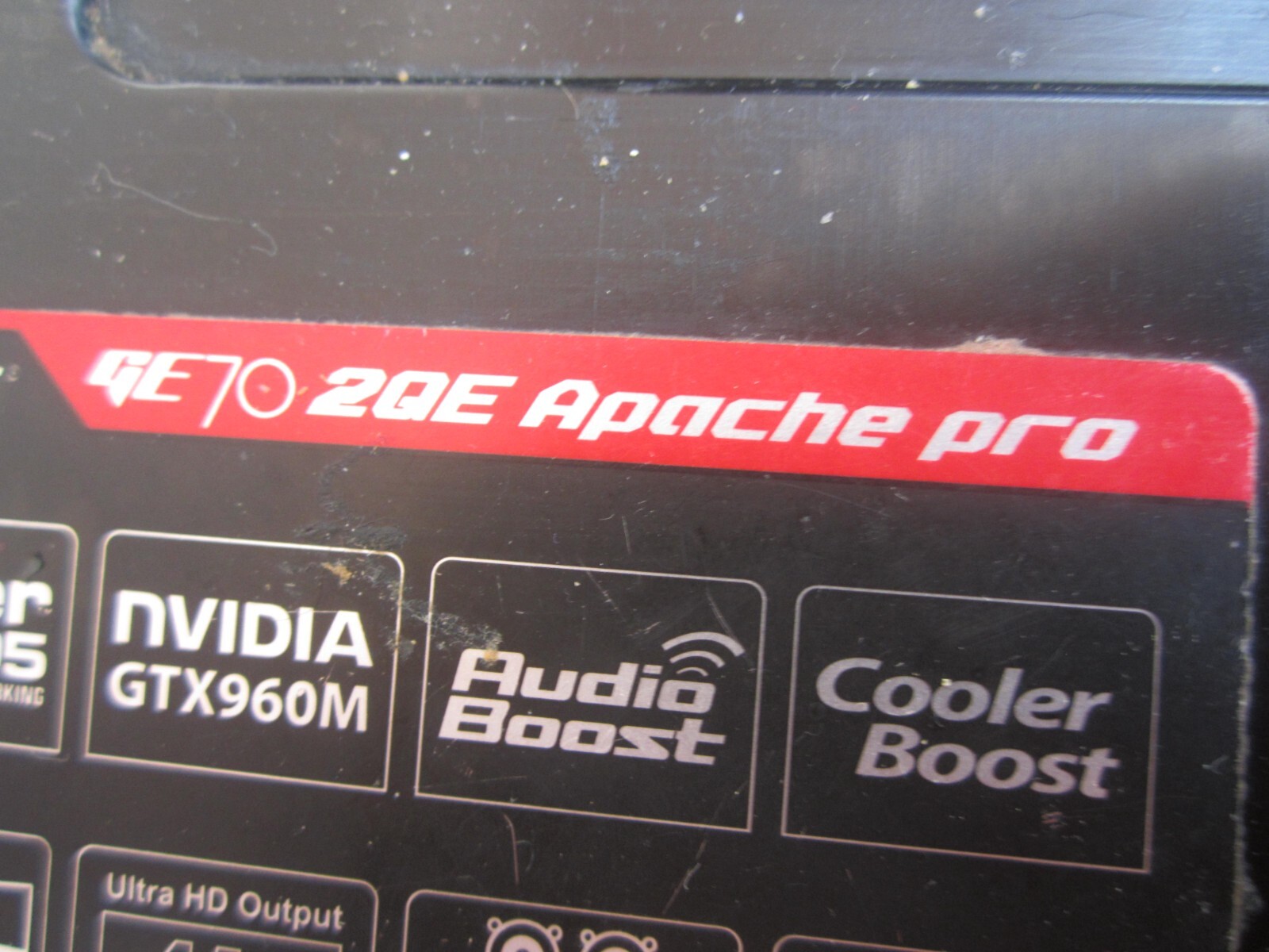 MSI GE70 2QE APACHE PRO MS-1759 Laptop 12GBRAM 1TBHD GOOD SCREEN NoCORD – WORKS