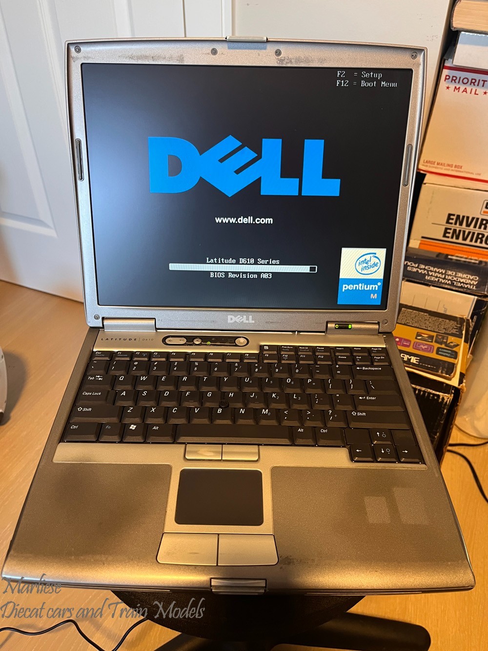 Dell Latitude D610 – Pentium M – Windows XP – Tested Working