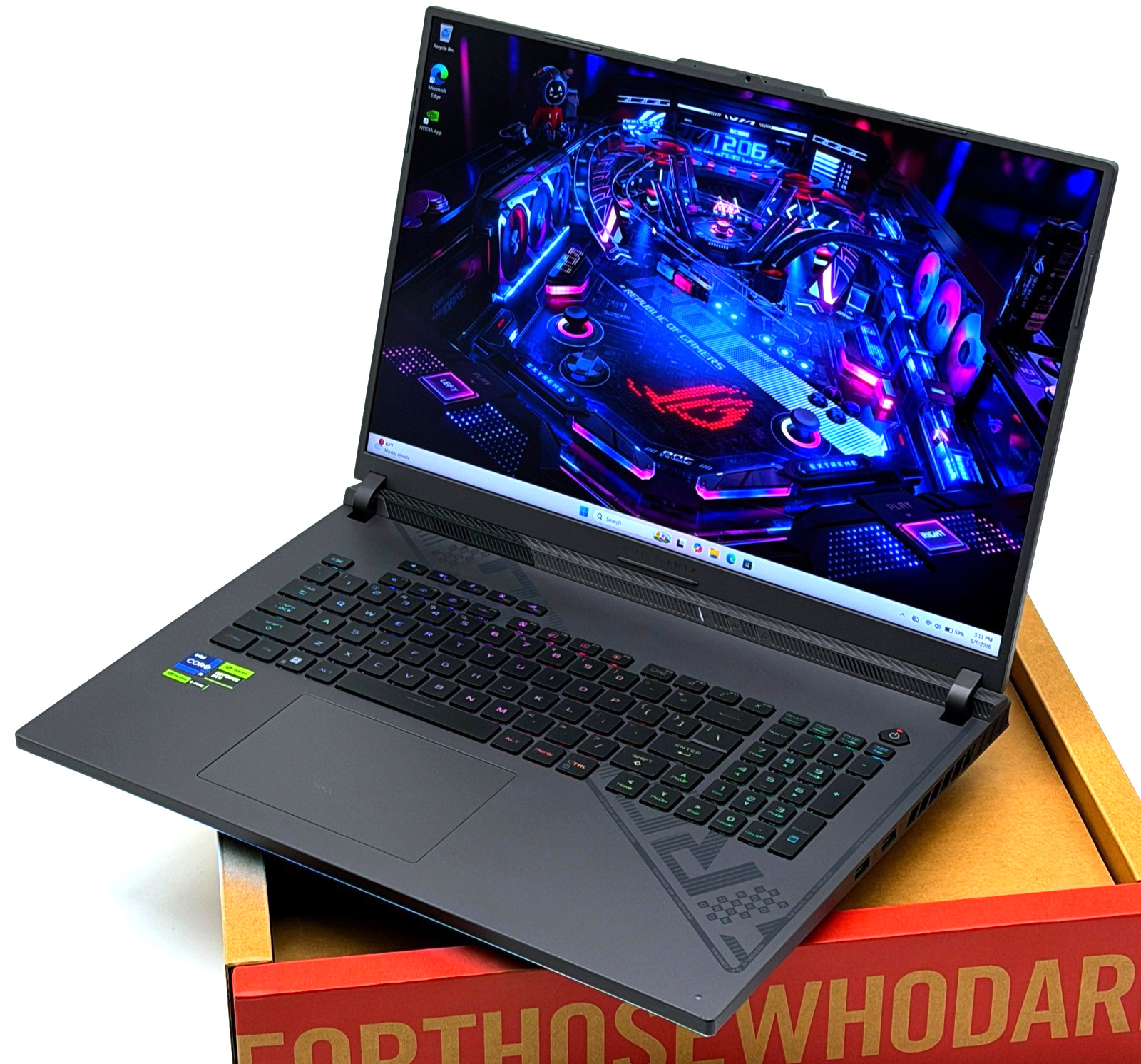 FAST Asus ROG Strix 18 G814 240Hz QHD+ 5.6GHz i9-13980HX 1TB – NVIDIA RTX 4080