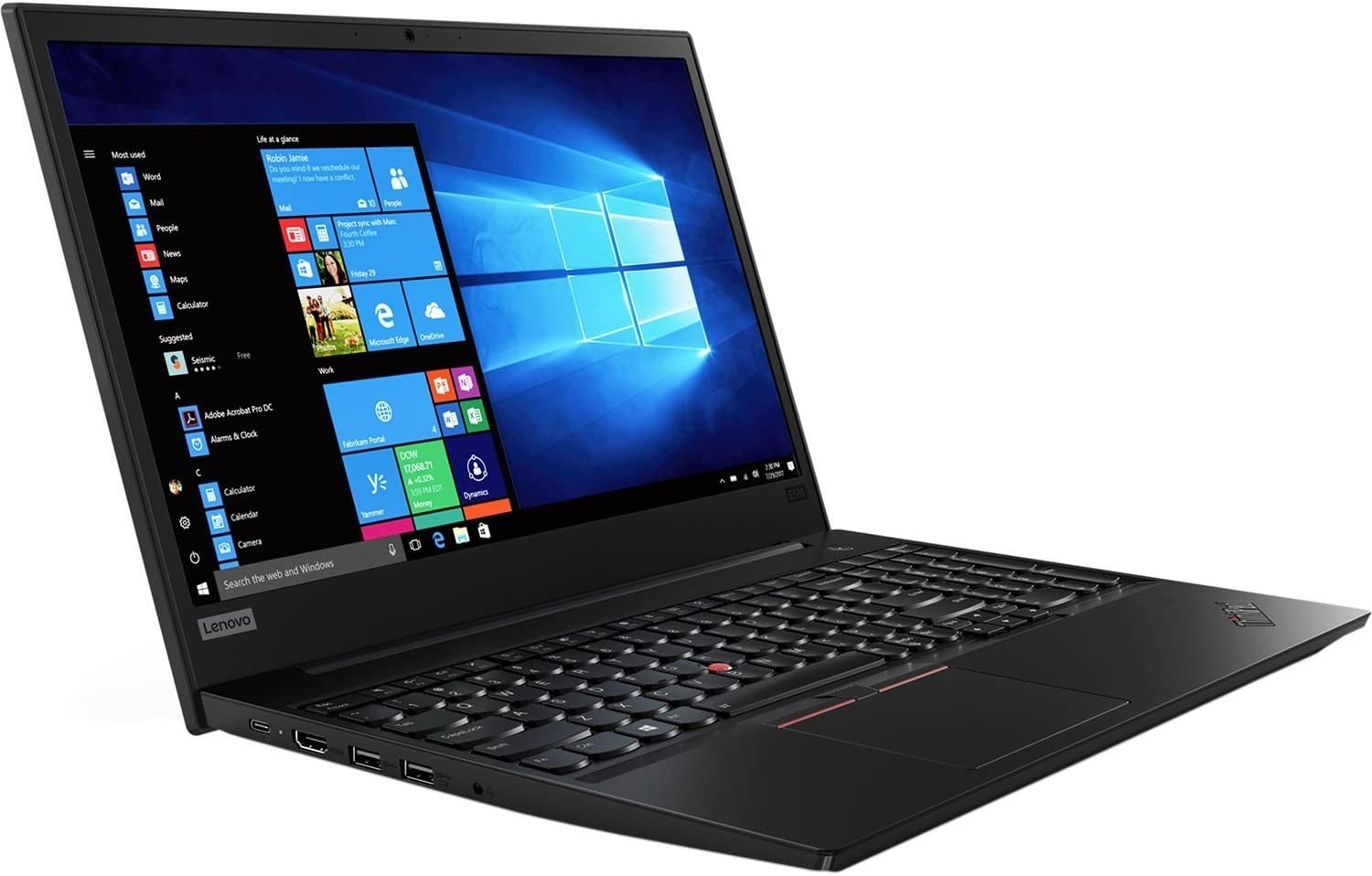 15.6″ Lenovo ThinkPad Laptop PC: Intel i5-8250U (16GB RAM, 256GB SSD) Windows 11