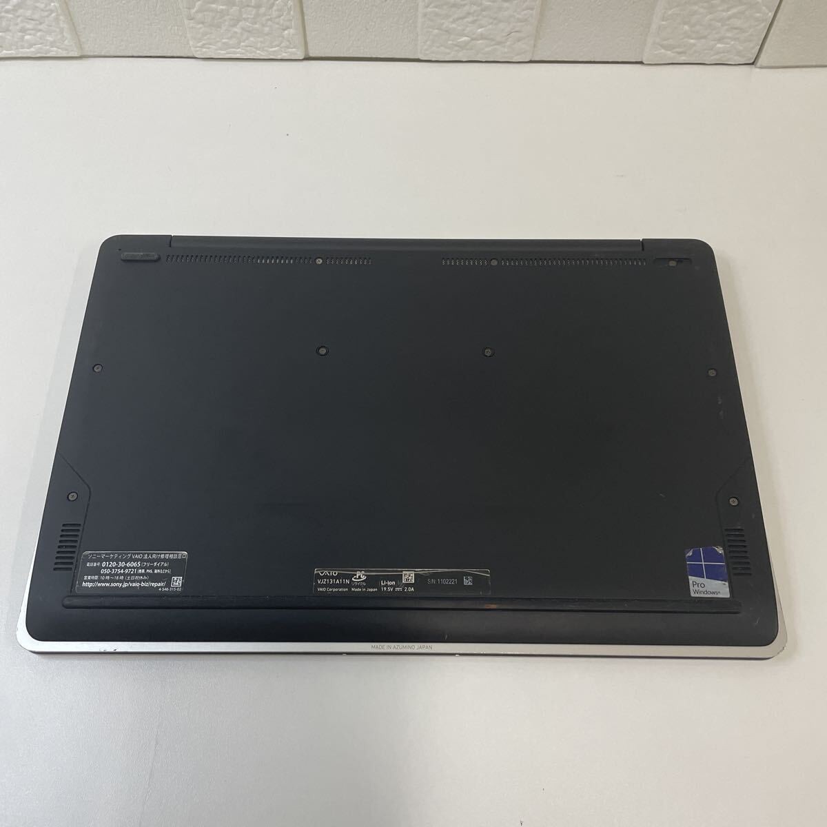 Sony VAIO VJZ13BA11N CI3 (6157U)-2.4GHZ 8GB SSD 128GB Tablet PC Used From Japan