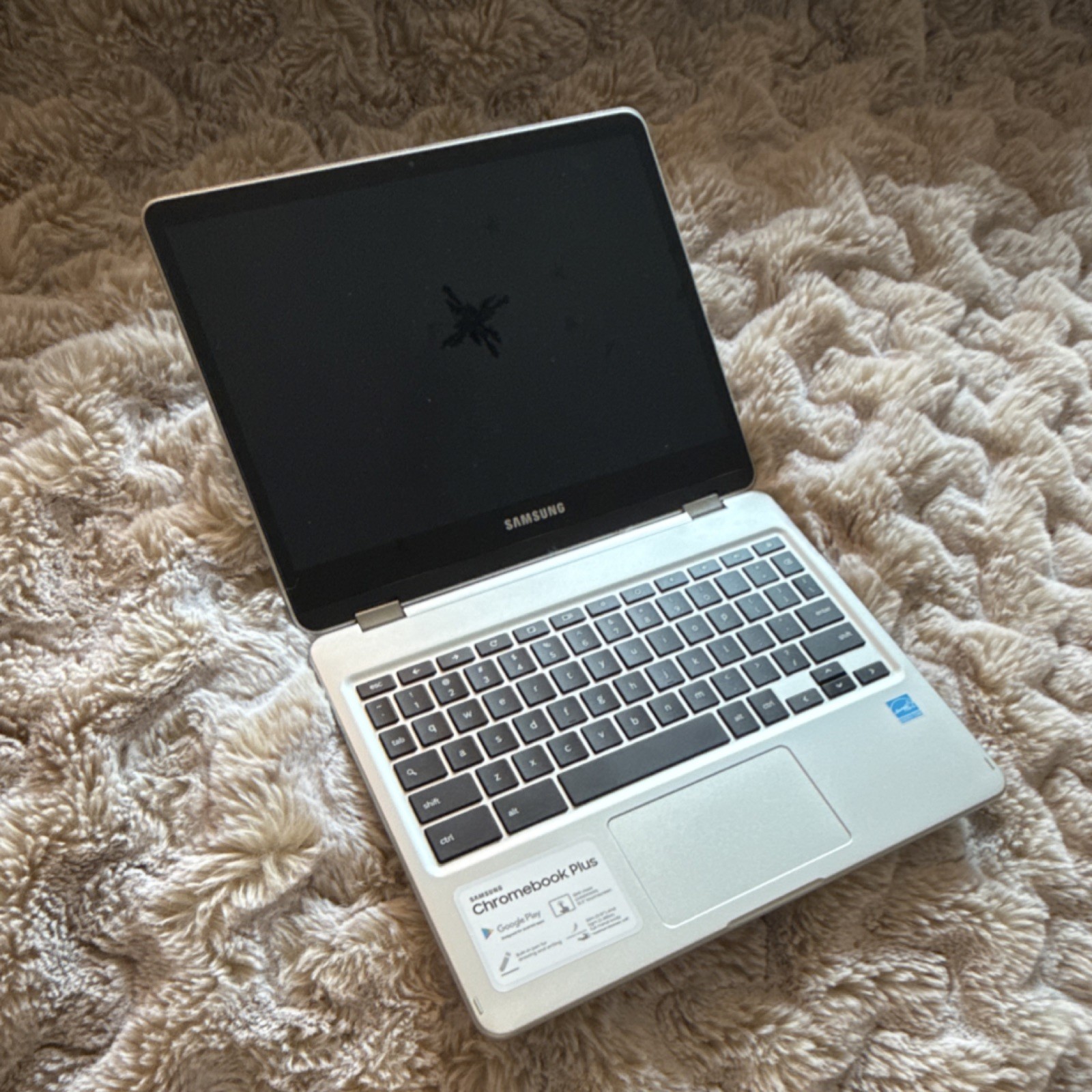 Samsung Chromebook Plus 12.3″ 2-in-1 Touchscreen 4GB 32GB Silver