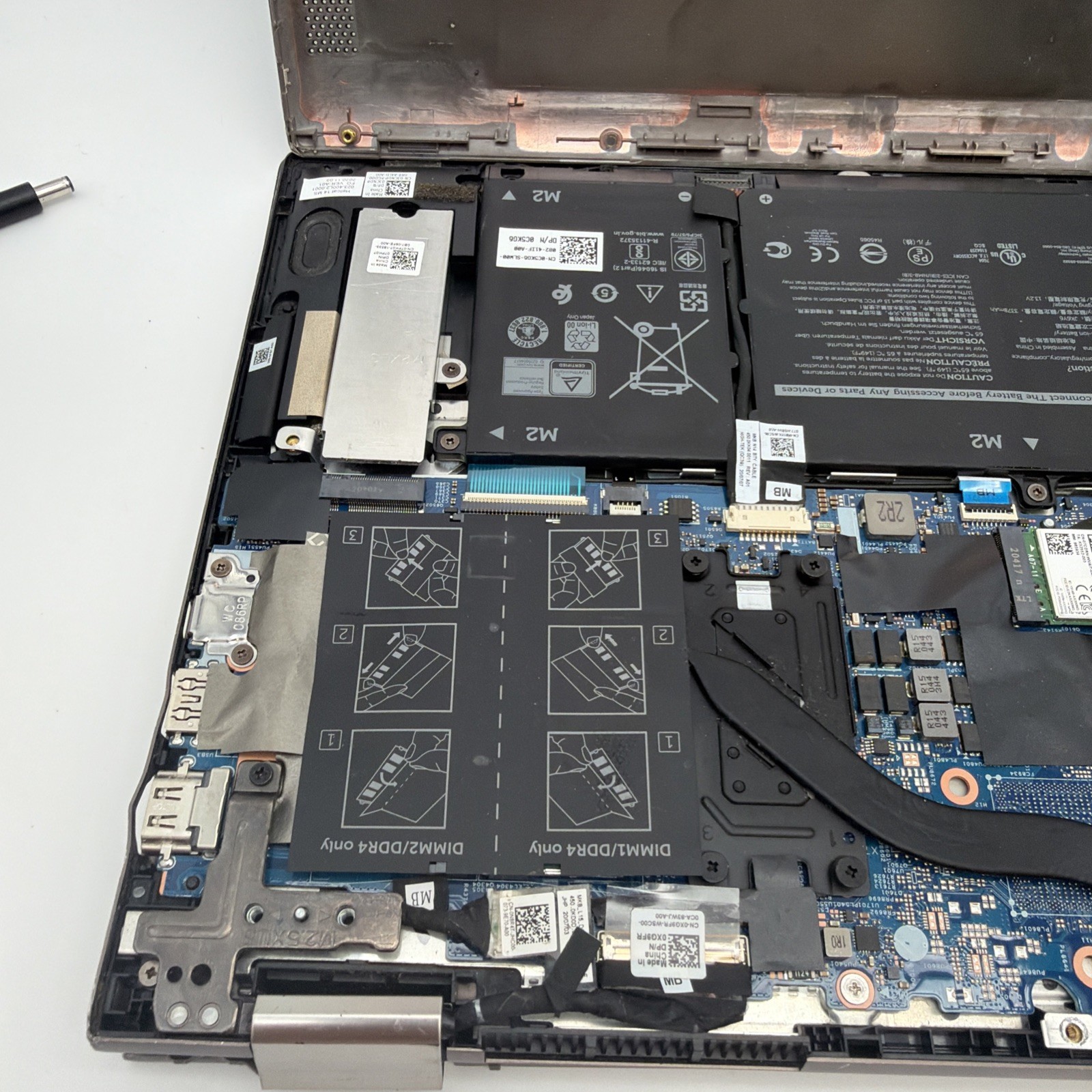 Broken Dell Inspiron 7405 2 in 1 P126G 14″ Ryzen 5 4500U 8GB RAM NO SSD Read L61