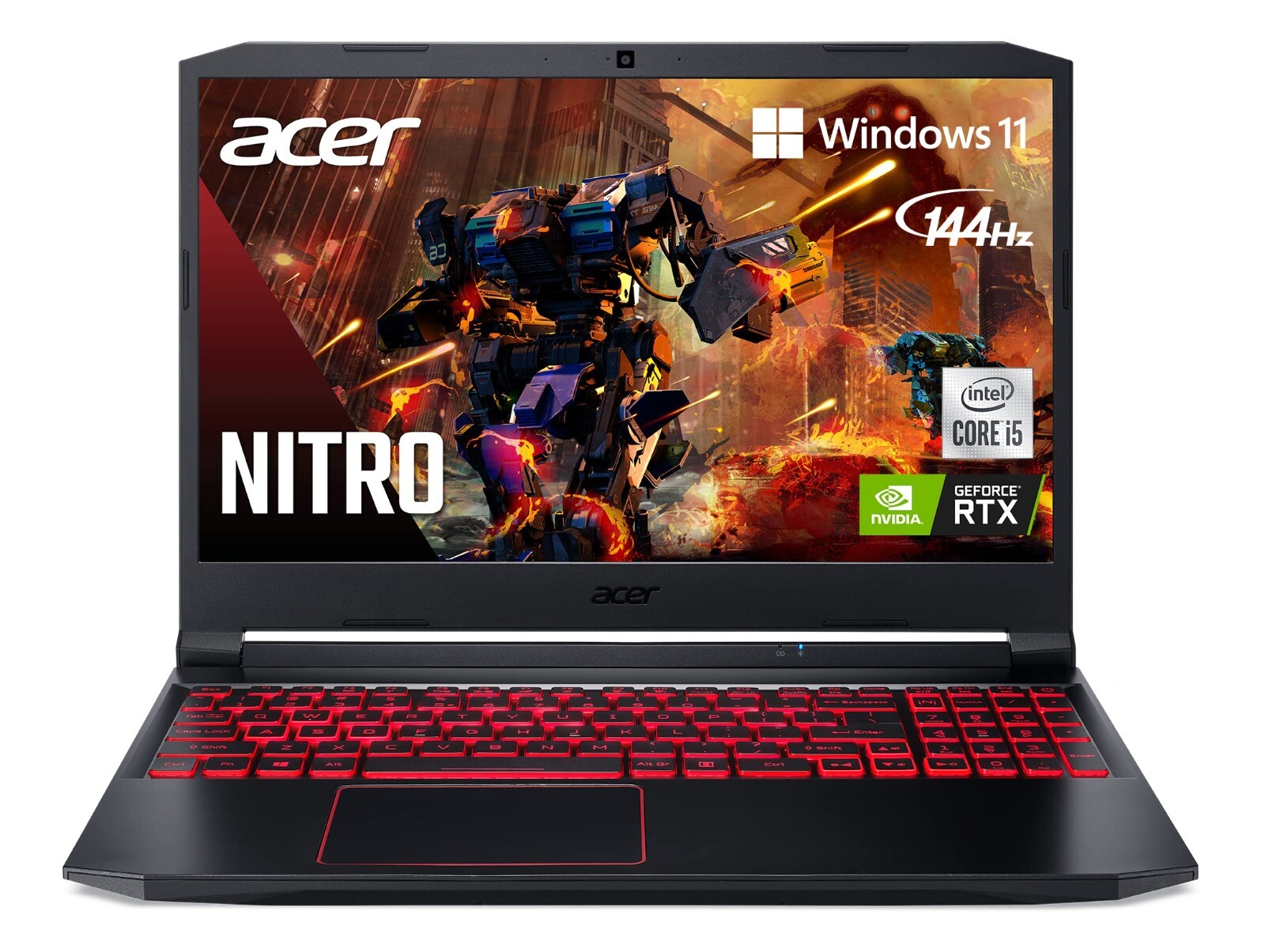 Acer Nitro 5 AN515-57 15.6″ (256GB SSD, Intel Core i5 11th Gen., 2.70 GHz, 8GB,