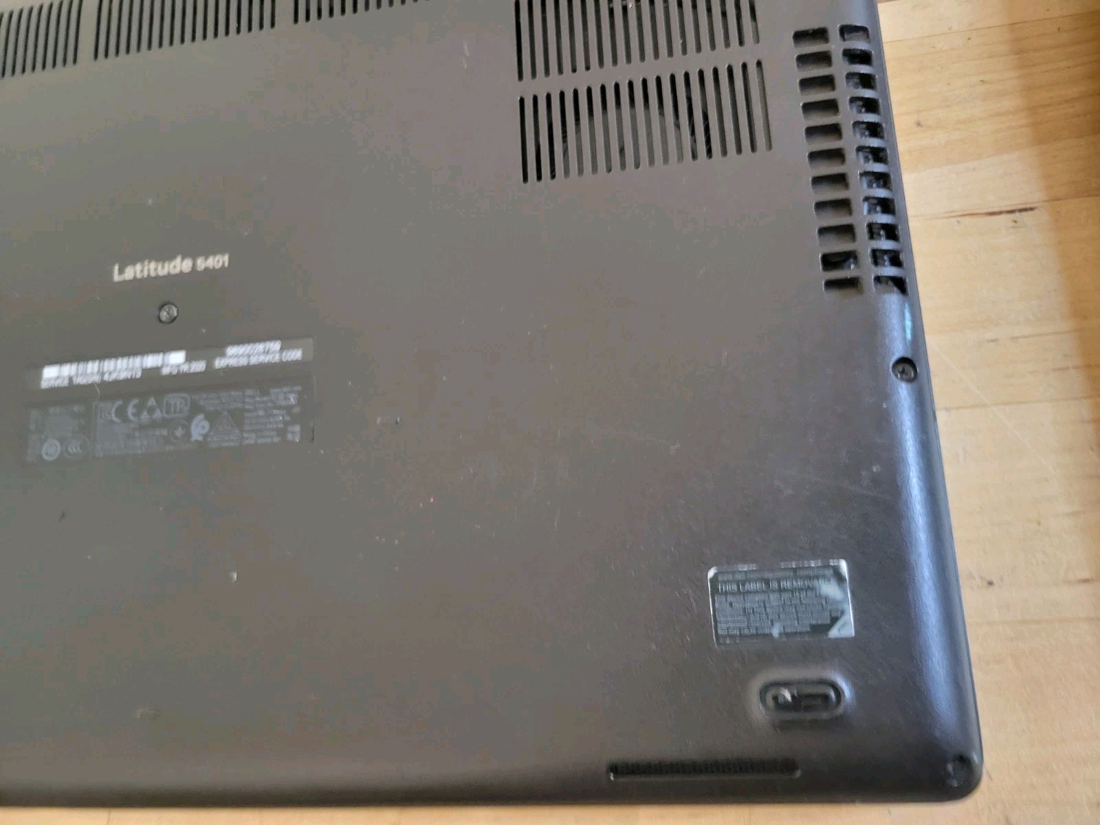 Lot of 4 Dell Latitude 5401 i7-9850H 8gb RAM 256gb SSD Laptop Lot Working READ