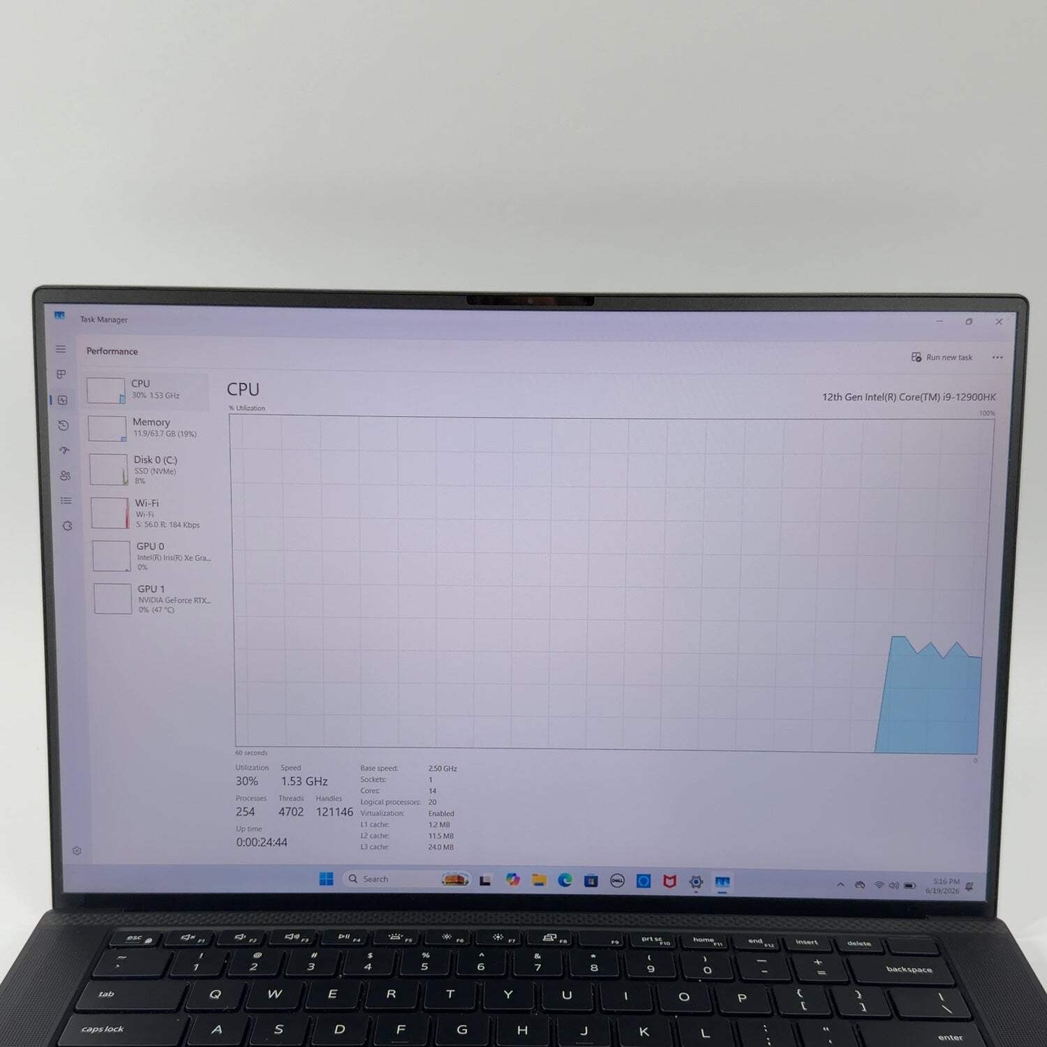 Dell XPS 15 9520 15.6″ i9-12900HK 2.5GHz 64GB RAM 2TB SSD GeForce RTX 3050 Ti