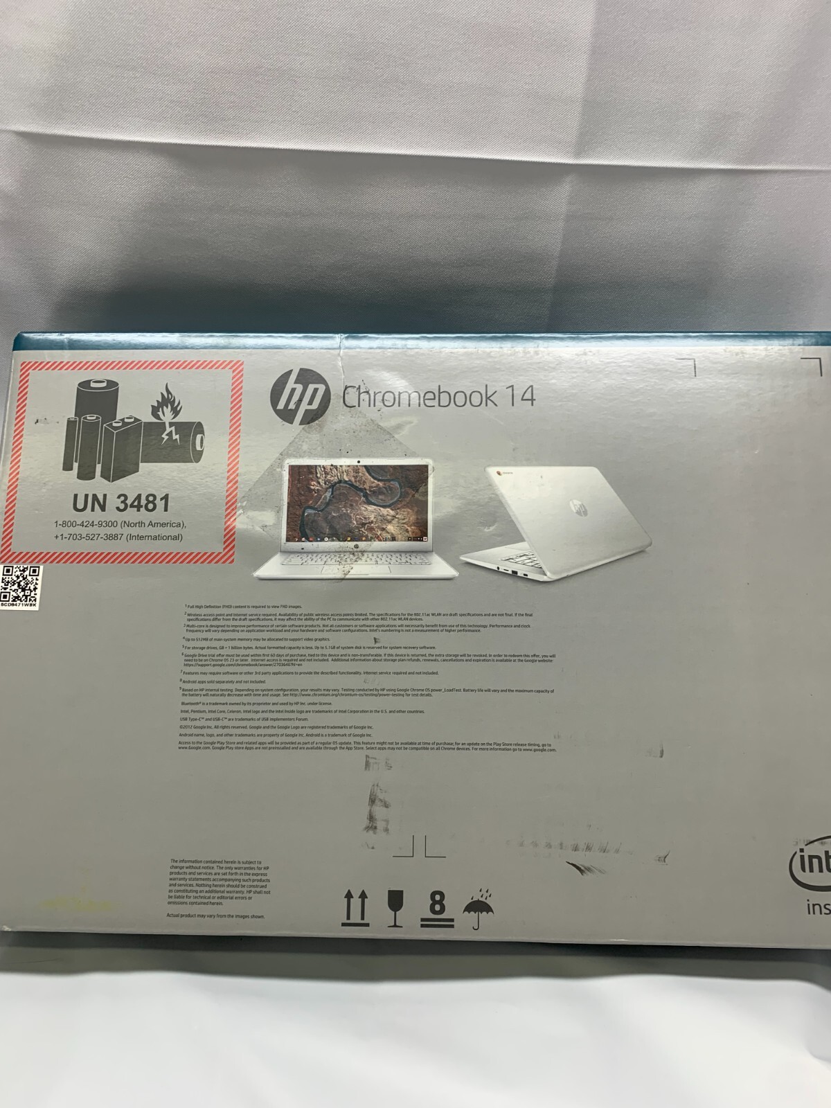 HP Chromebook 14-ca051wm 14 inch (32 GB, Intel Celeron N3350, 1.1GHz, 4GB SDRAM)