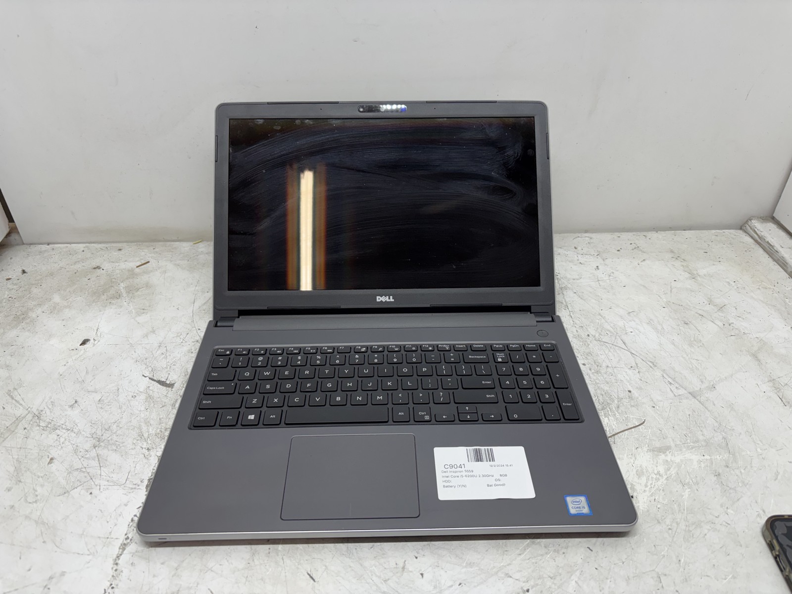Dell Inspiron 5559 Intel Core i5-6200U 2.30GHz 8GB NO HDD