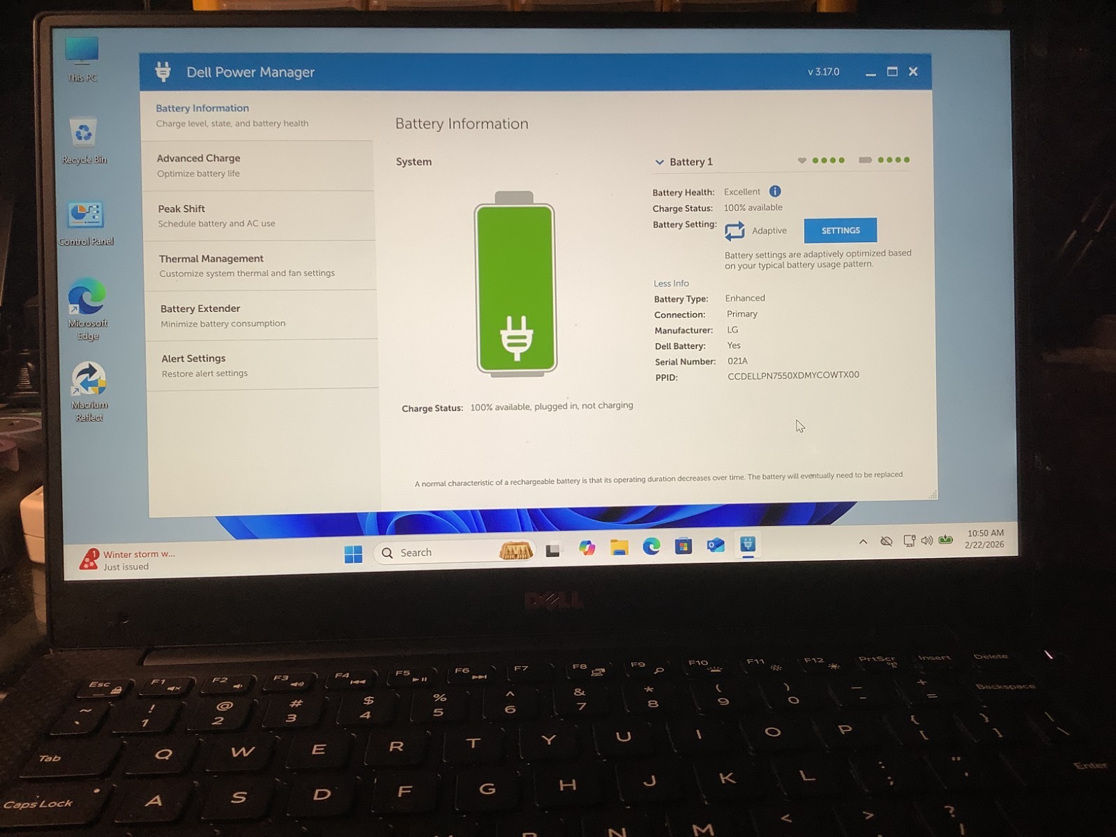 Dell XPS 9360, i5 7200u, 8 GB – 256 GB M2 NVMe SSD Windows 11 Pro # 5XK22G2