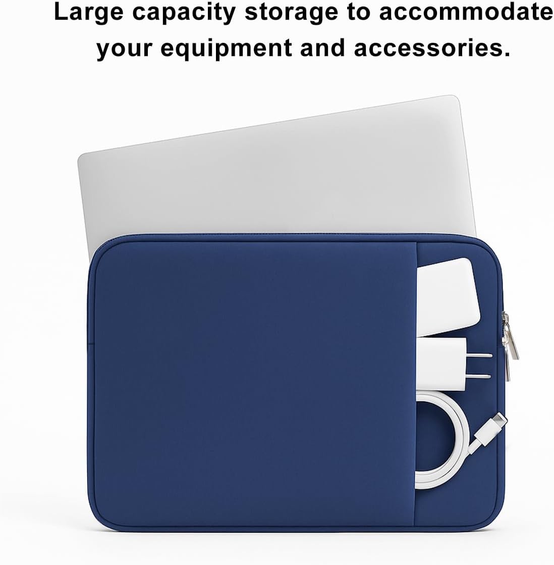 Dark Blue Laptop Sleeve for 13″ MacBook Air/Pro/Neo A18 M1 M2 M3 M4 2020-2026