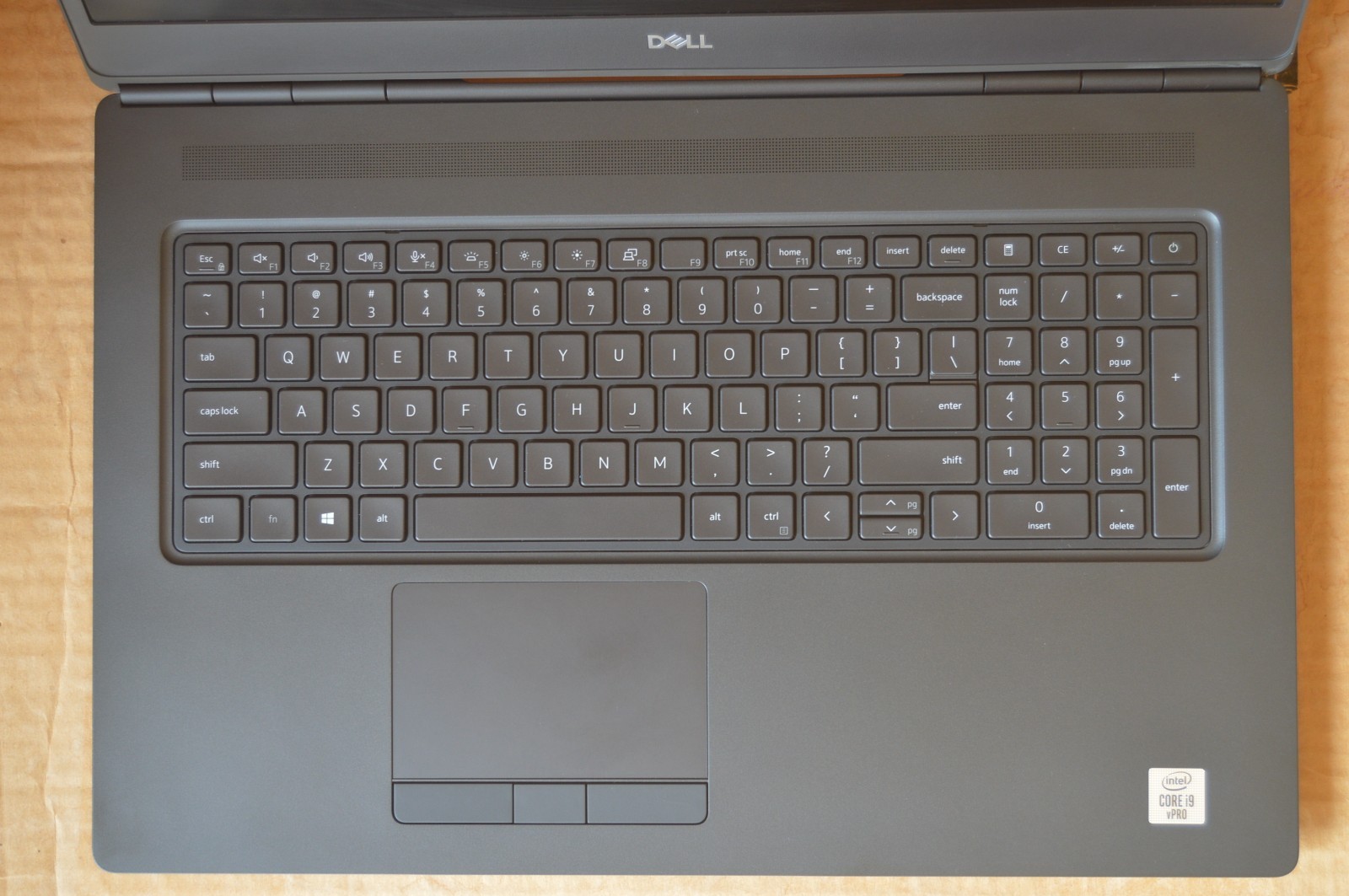 DELL PRECISION 7750 FHD i9-10885H 64GB RAM 2TB SSD RTX 5000 Backlit KB