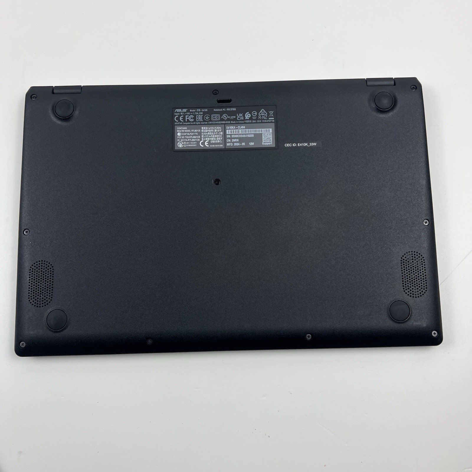 ASUS E410M 14″ 64GB eMMC Intel Celeron N4020 1.10GHz 4GB RAM | Weak Battery