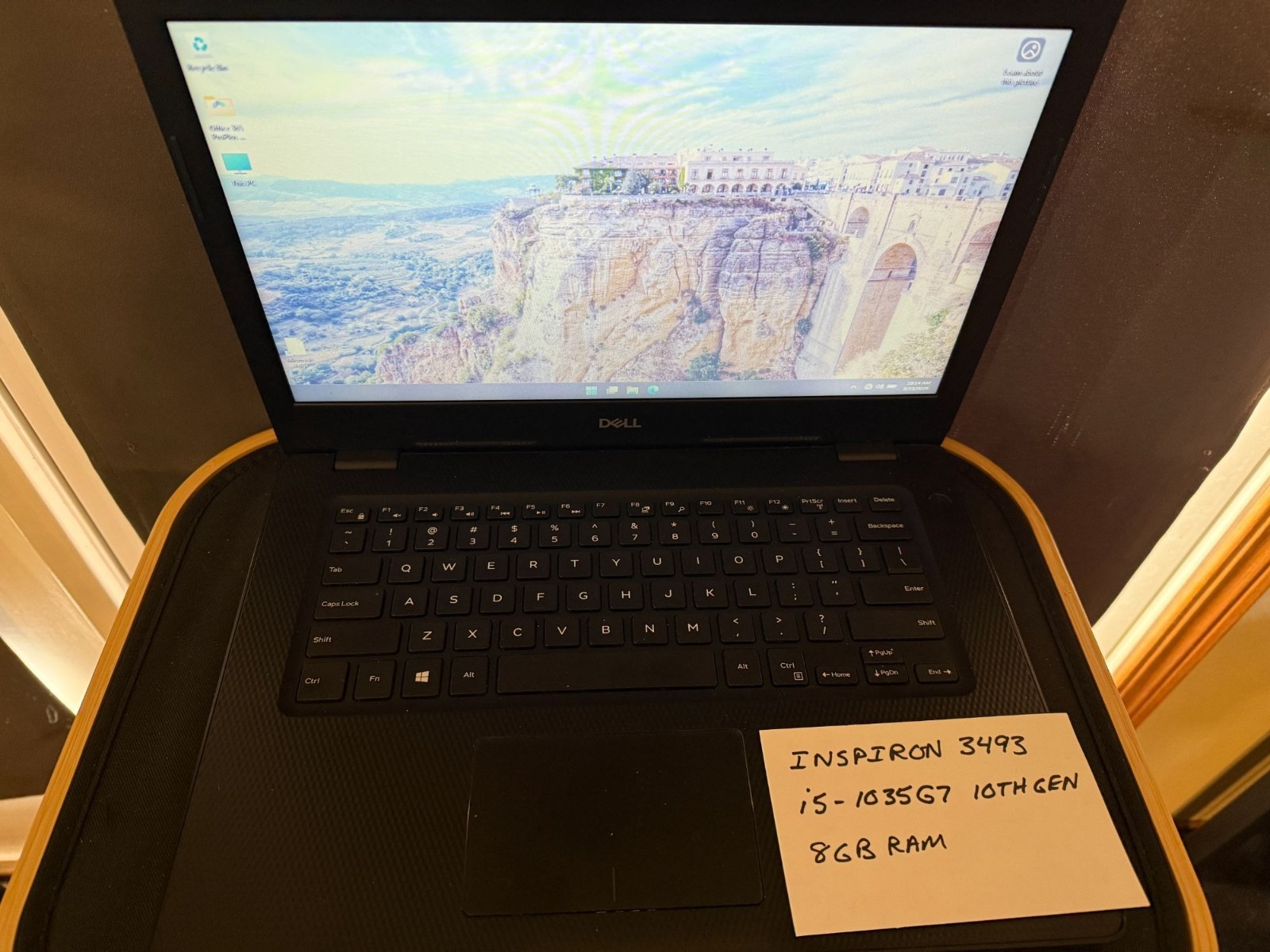 Dell Inspiron 3493 14″ i5-1035G7 1.2GHz 8GB RAM 256GB SSD WIN11 Pro Updated