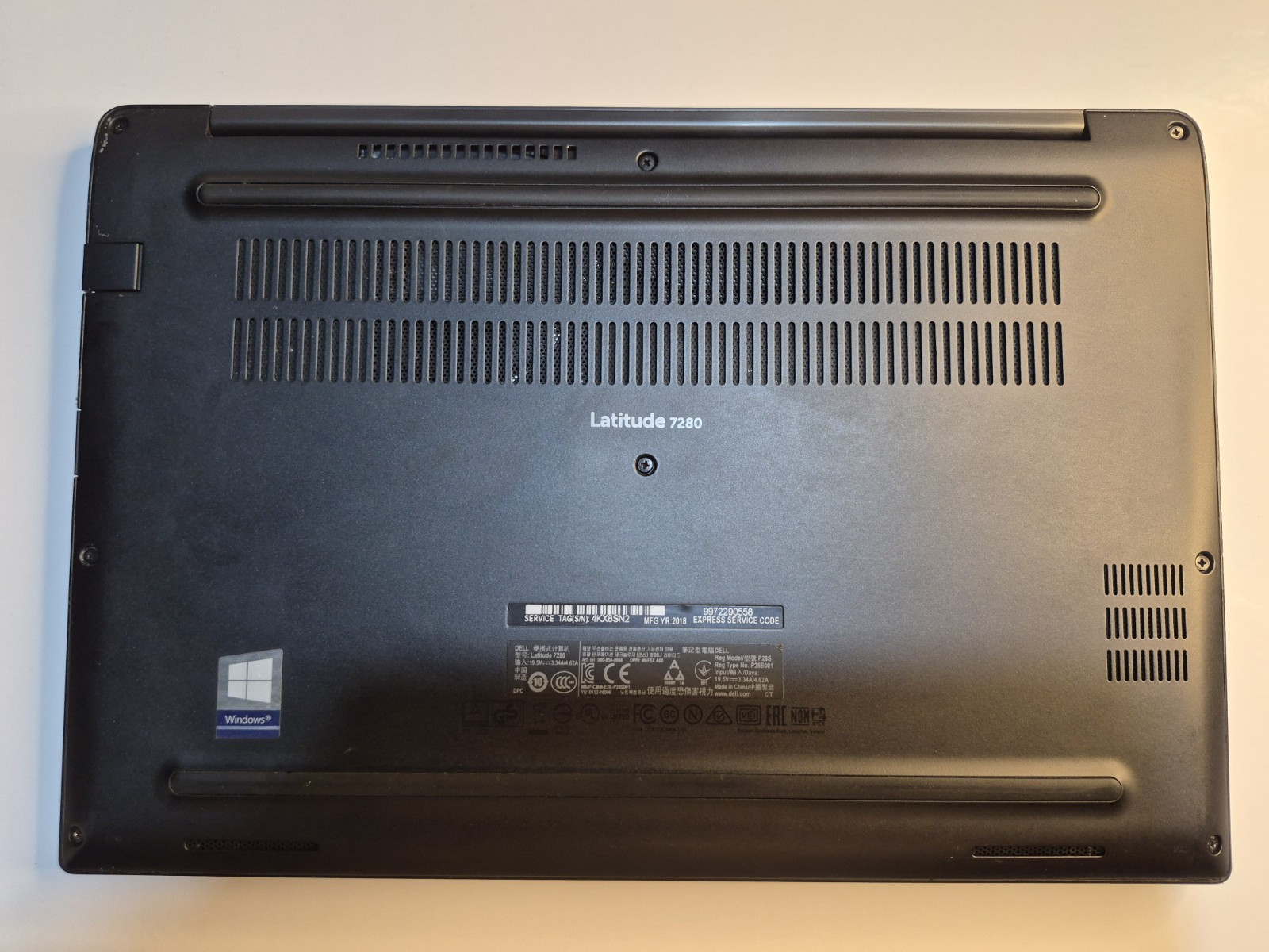 ​Dell Latitude 7280 12.5″ | i7-7600U | 8GB RAM | 256GB SSD | Good Battery